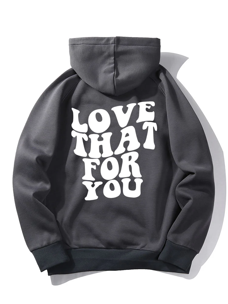 Brief Rückendruck Hoodie - Image 13