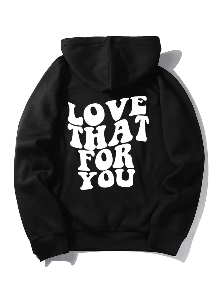 Brief Rückendruck Hoodie - Image 3