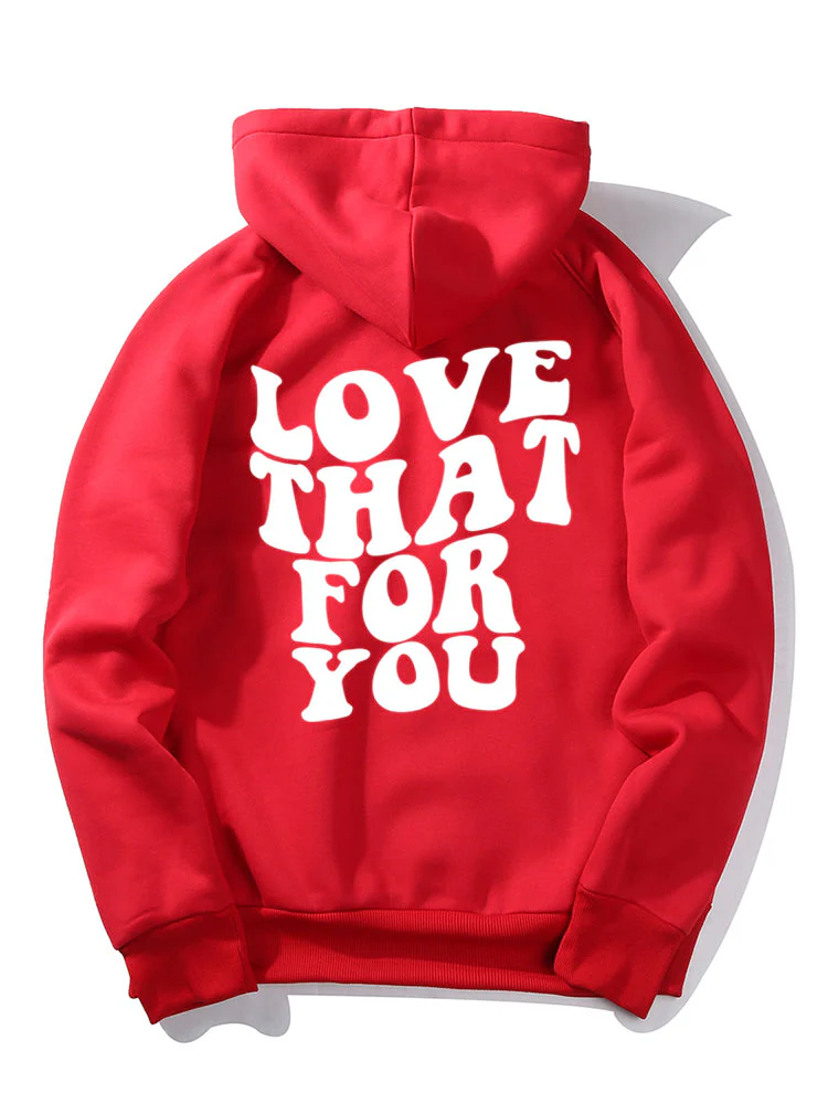 Brief Rückendruck Hoodie - Image 5