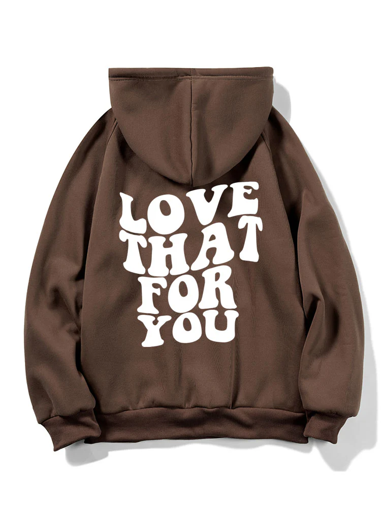 Brief Rückendruck Hoodie - Image 7