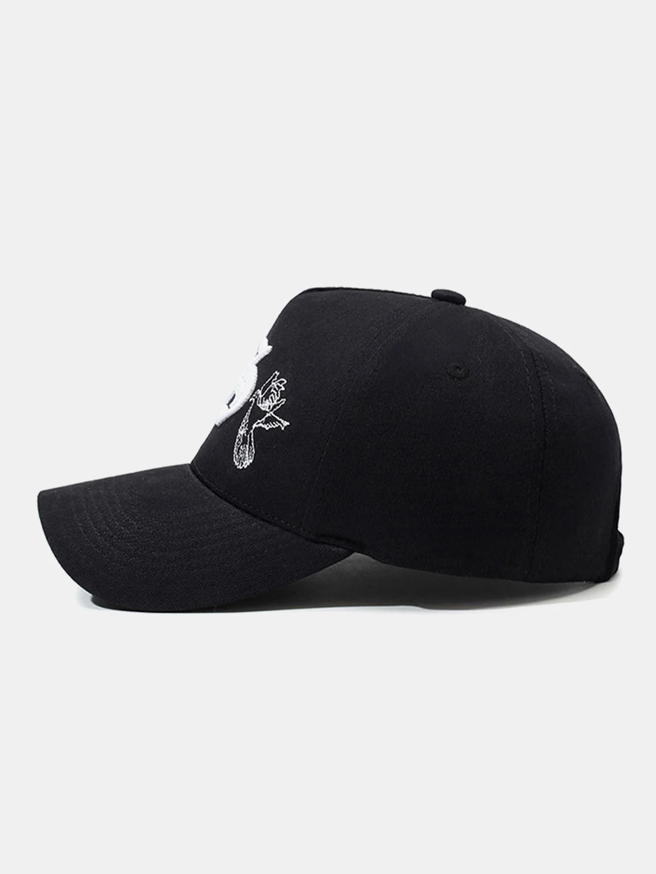 Letter Embroidered Baseball Cap - Image 5