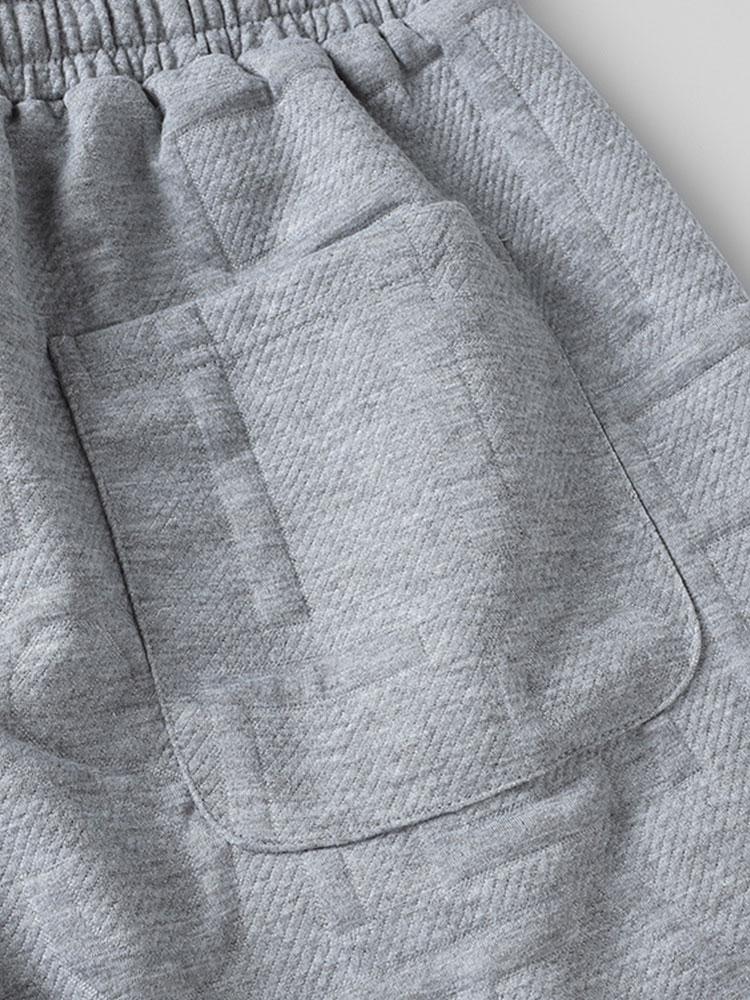 Letter Jacquard Warm Up Shorts - Image 6