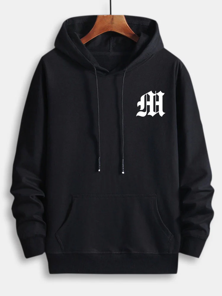 Buchstaben Druck Hoodie & Shorts - Image 4