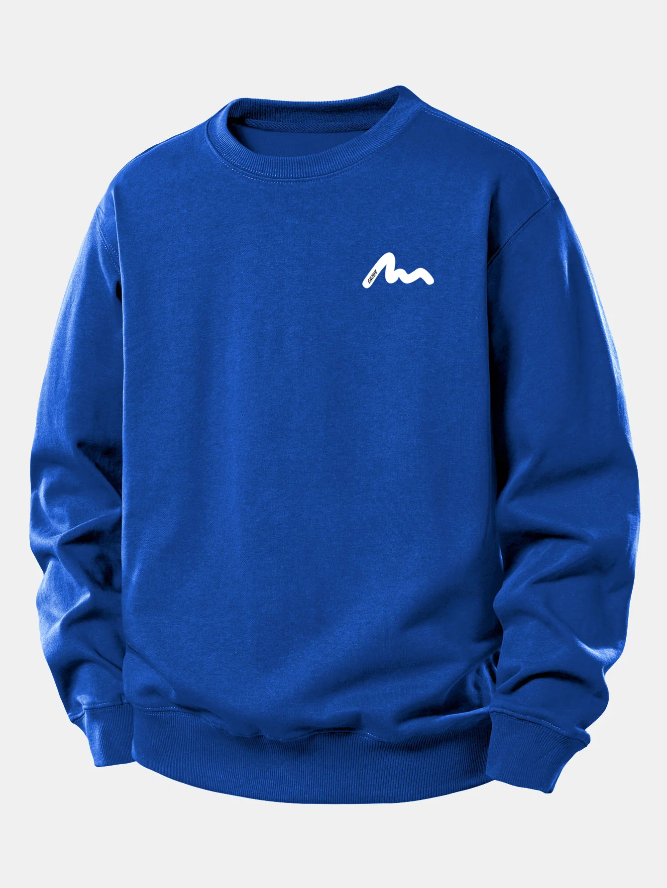 Letter Print Relax Fit Sweatshirt - Image 11