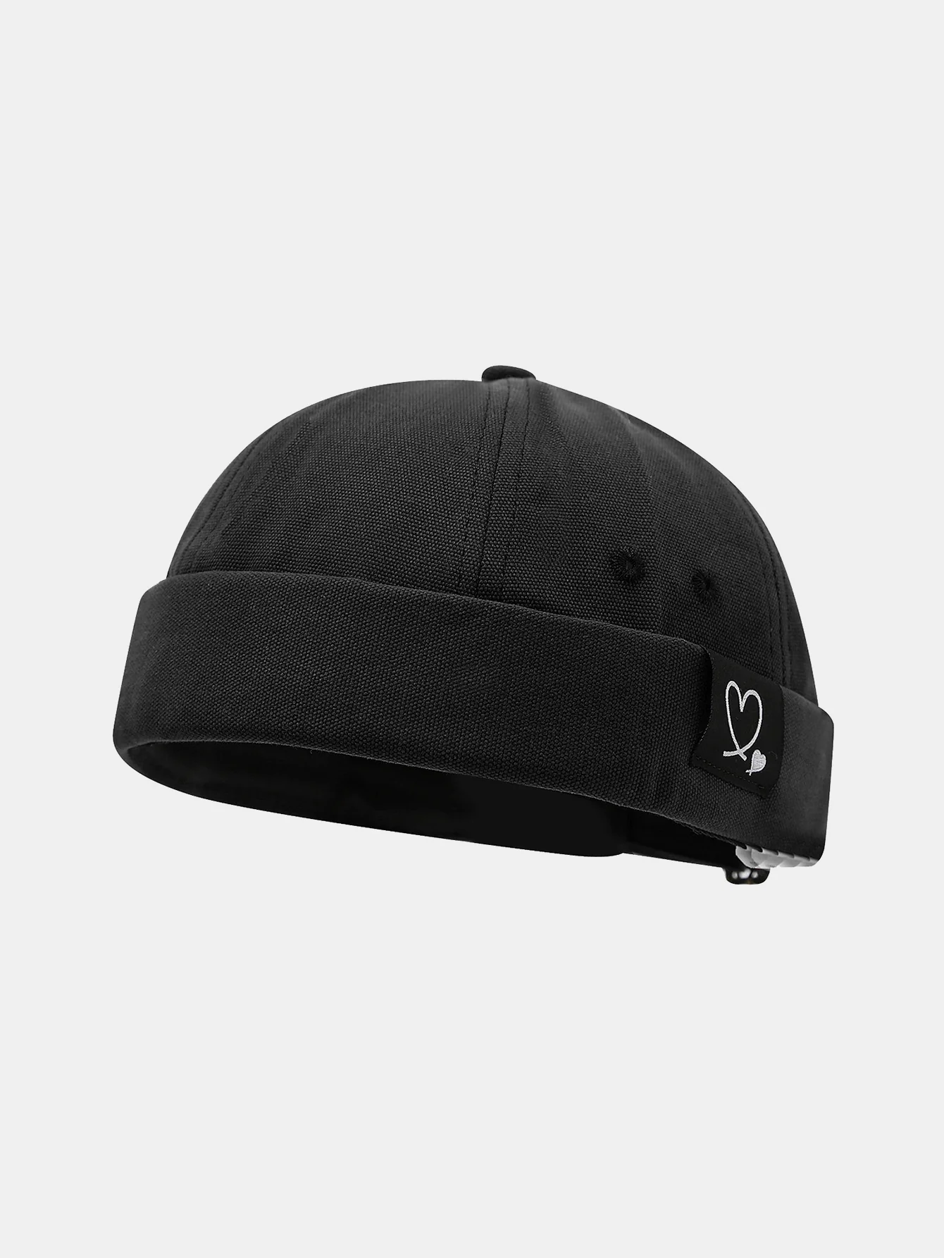 Lightweight Adjustable Cap Featuring Simple Love Embroidery - Image 2