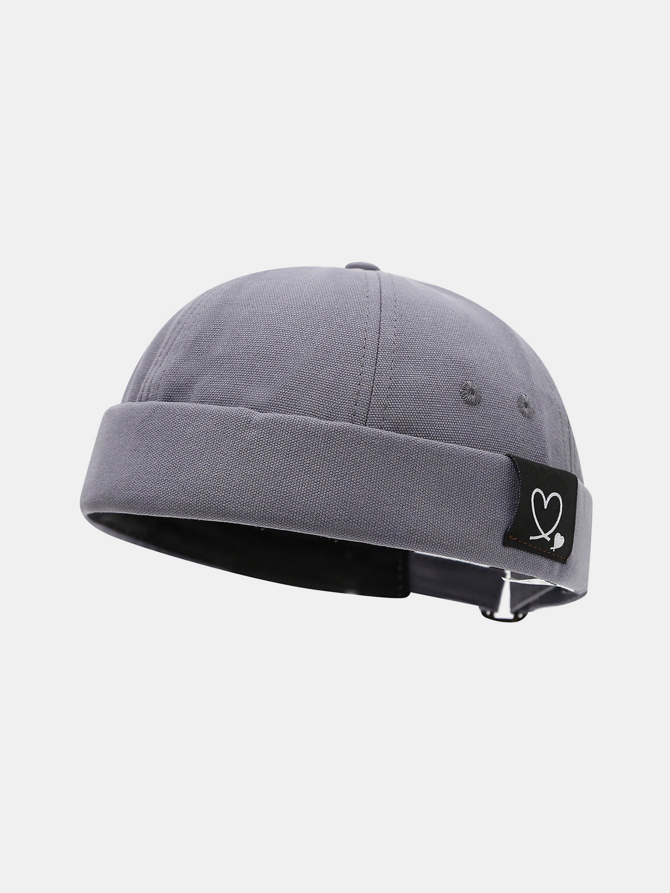 Lightweight Adjustable Cap Featuring Simple Love Embroidery - Image 3