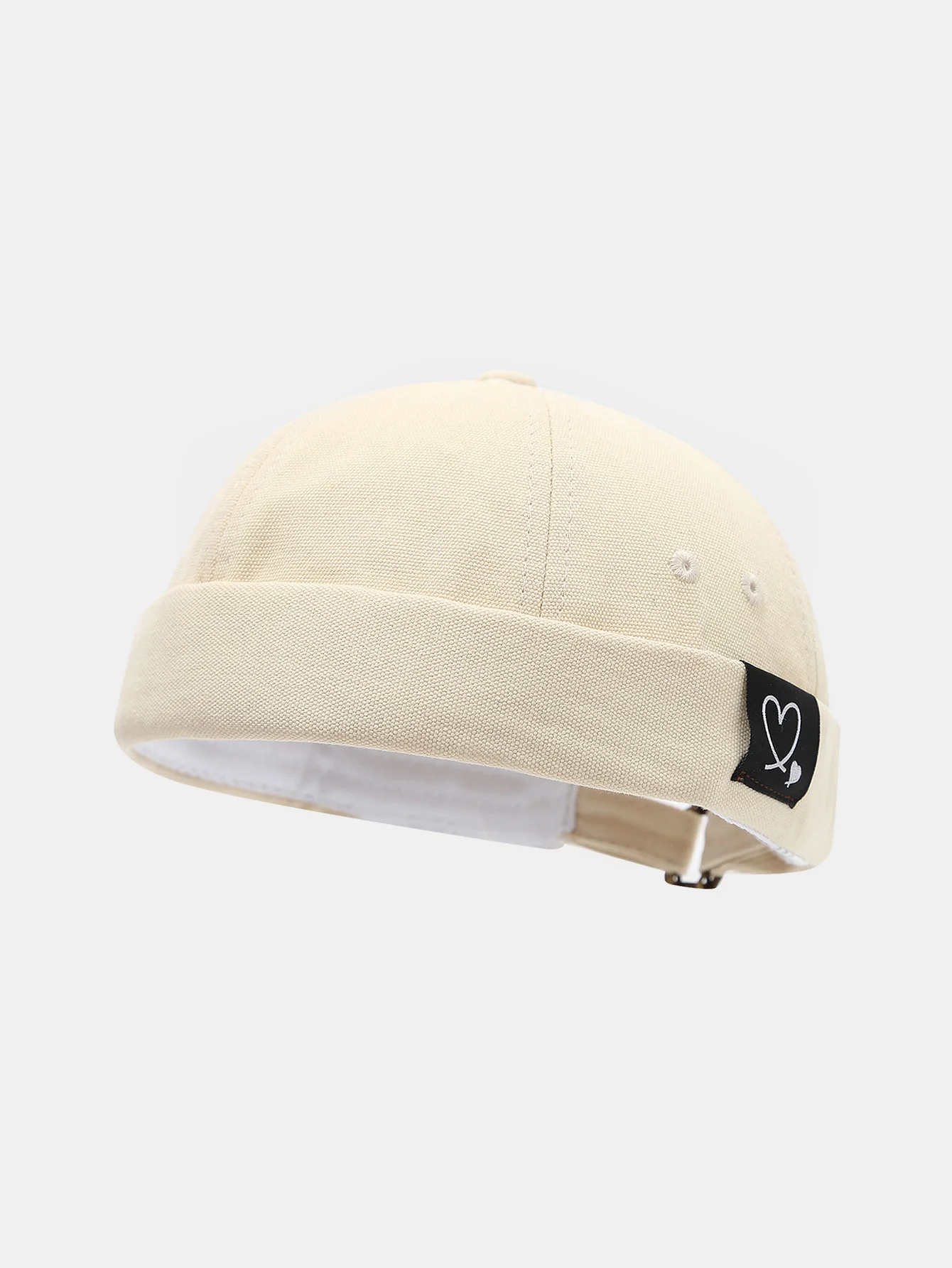 Lightweight Adjustable Cap Featuring Simple Love Embroidery - Image 5