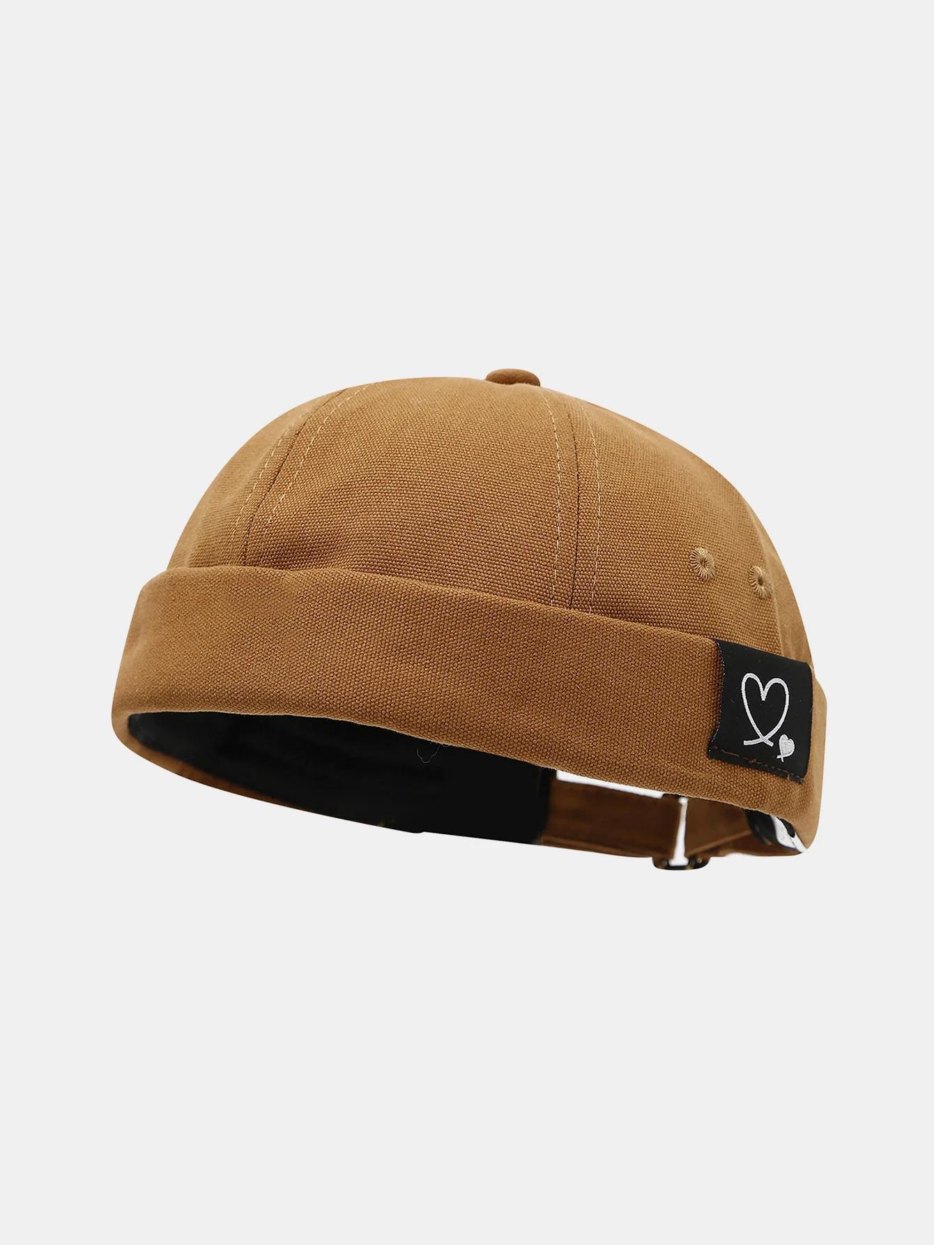 Lightweight Adjustable Cap Featuring Simple Love Embroidery - Image 6