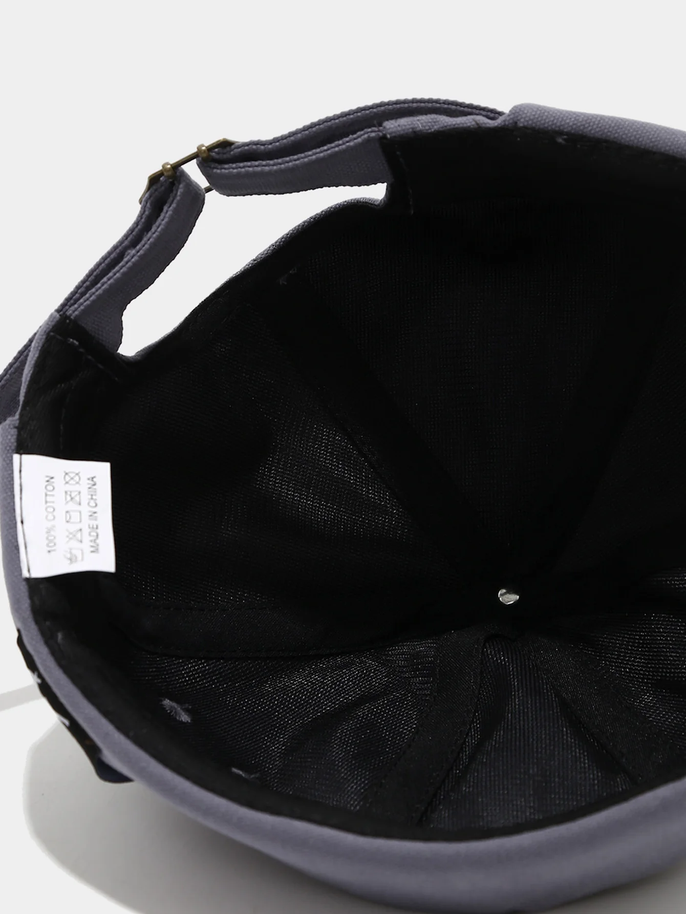 Lightweight Adjustable Cap Featuring Simple Love Embroidery - Image 8