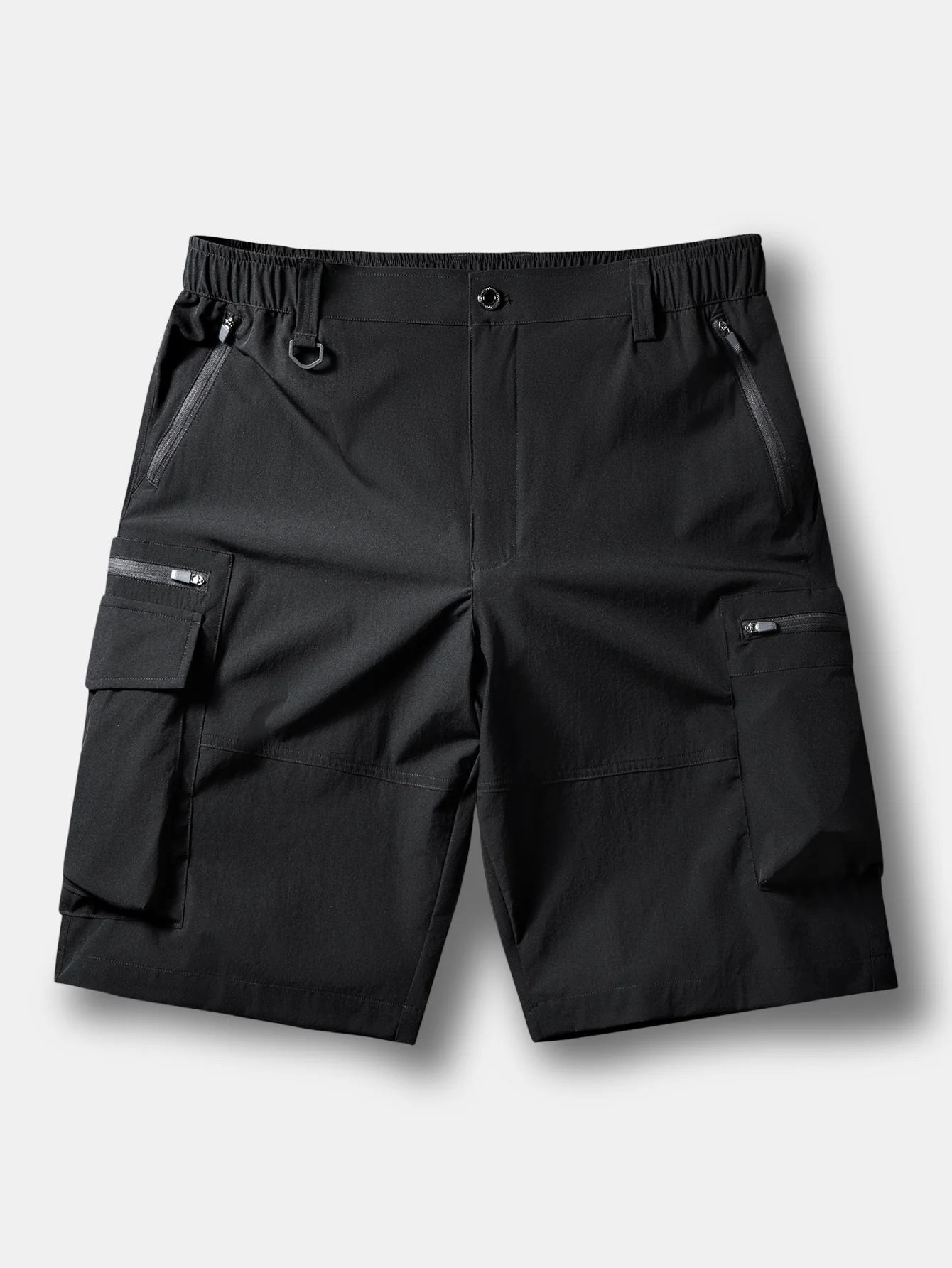 Lightweight Stretch Quick-Dry Cargo Shorts - Image 4