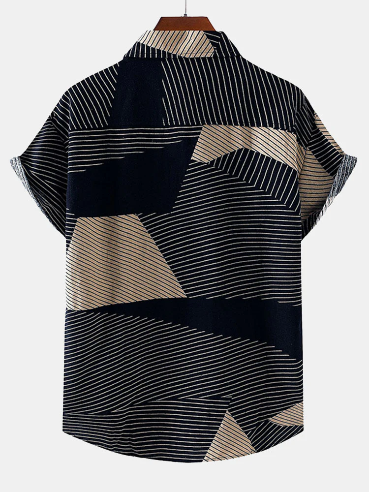 Liniengeometrie Druckhemd - Image 3