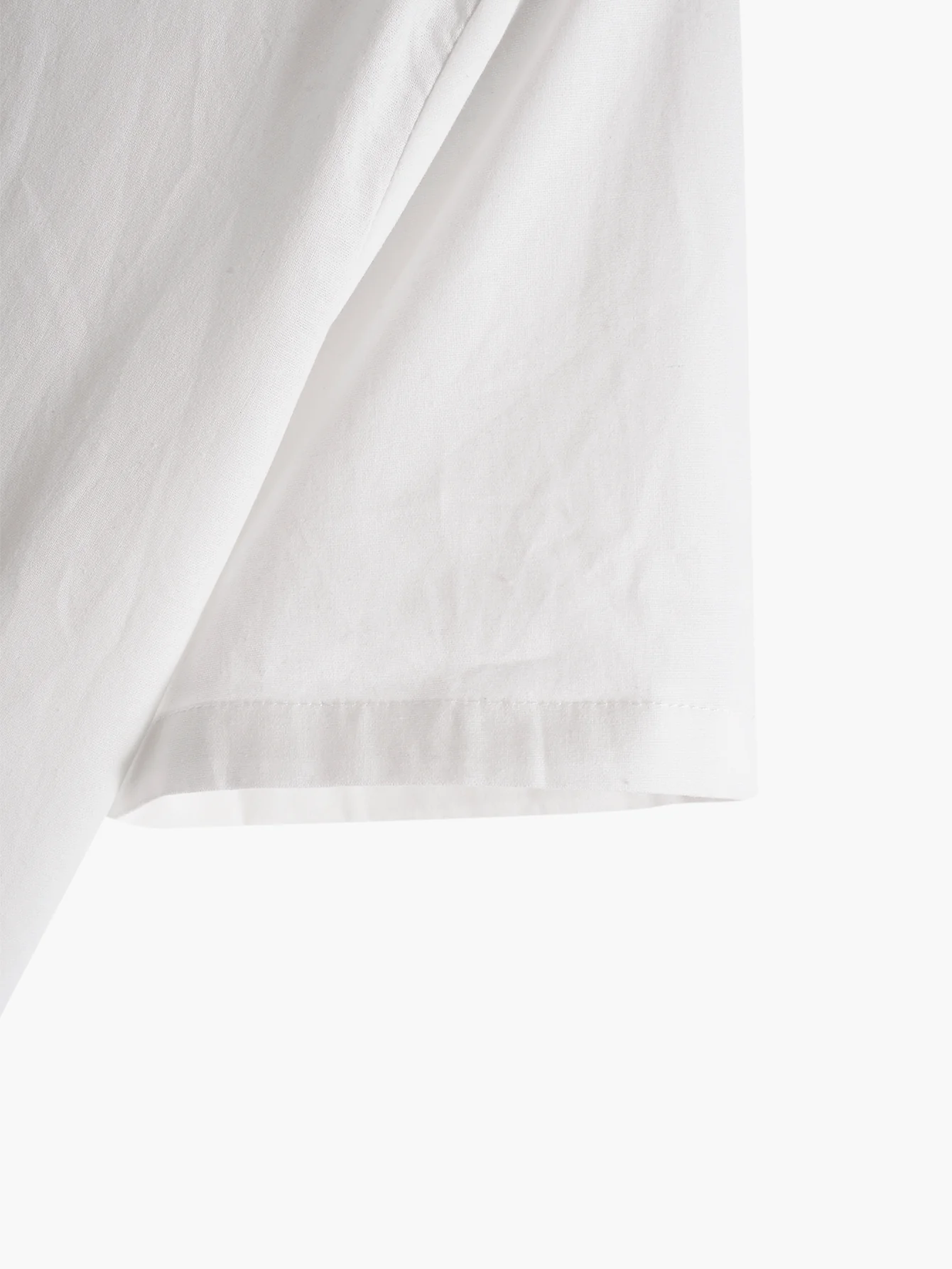 Leinenoptik Atmungsaktive Kurzarm Basic Shirts - Image 5