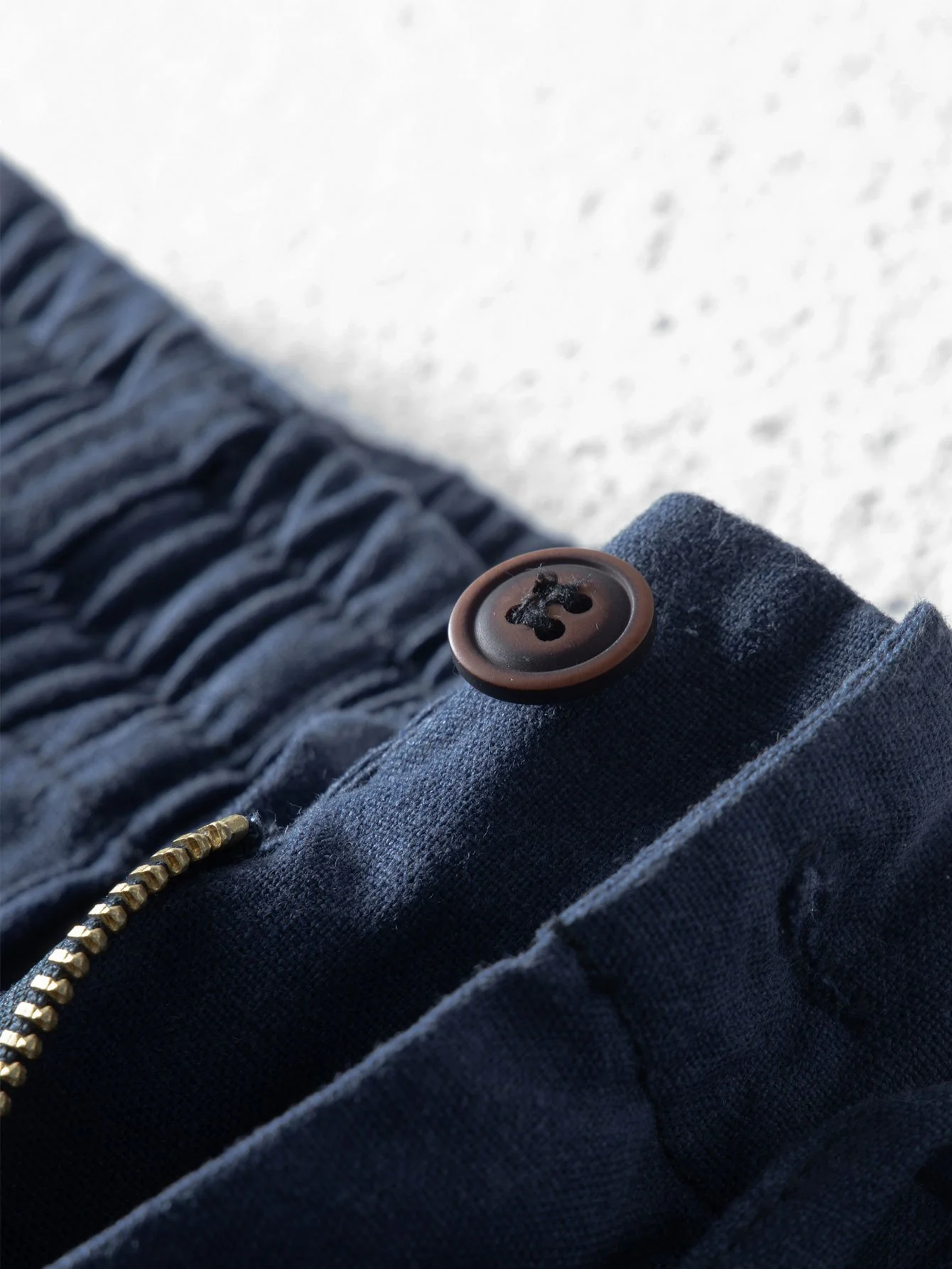 Leinen-Baumwoll-Mix Shorts mit Kordelzug - Image 8