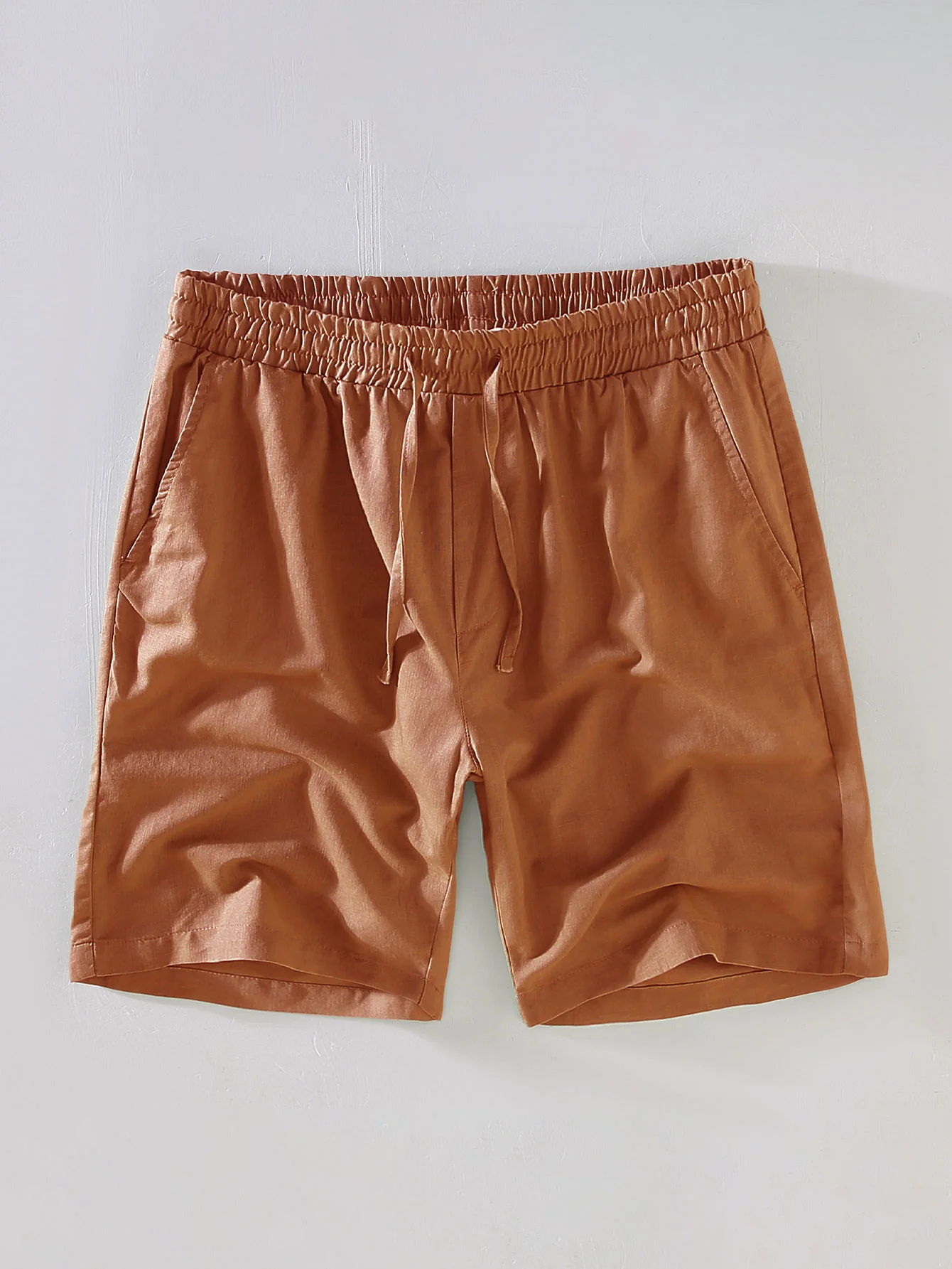 Leinen Cuban Shirt mit Taschen & Leinen Shorts mit Kordelzug - Image 16