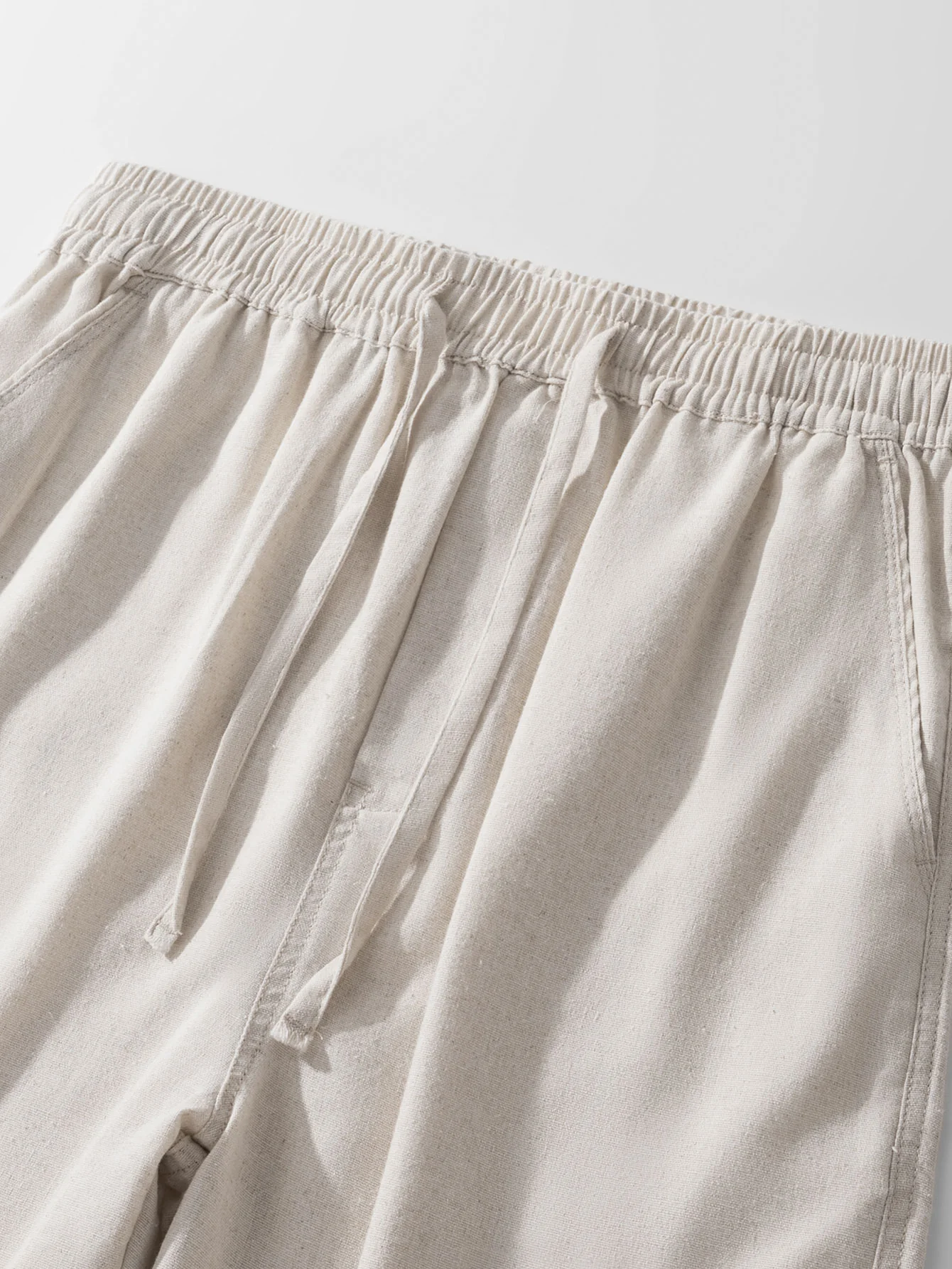 Leinen Cuban Shirt mit Taschen & Leinen Shorts mit Kordelzug - Image 23