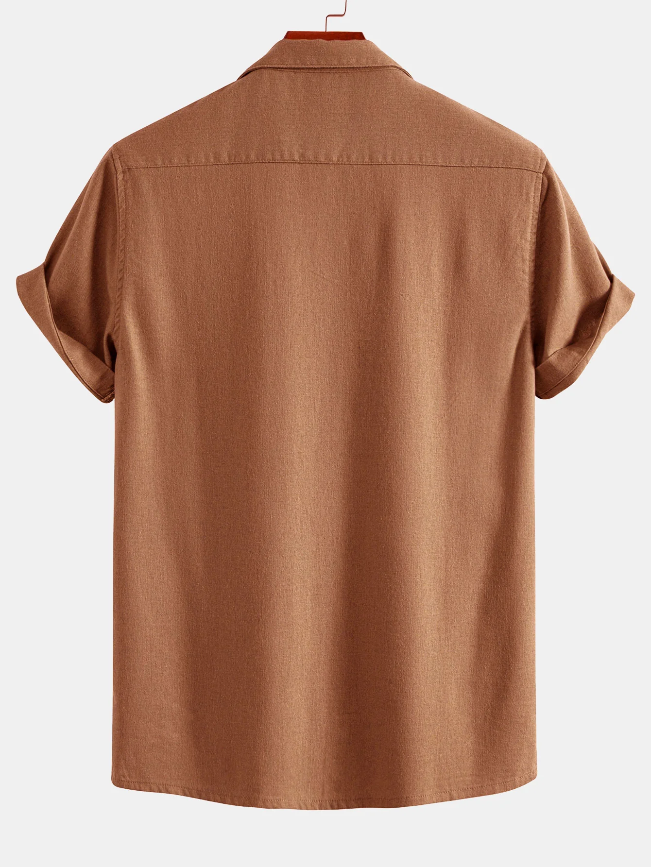 Leinen Cuban Shirt mit Taschen - Image 8