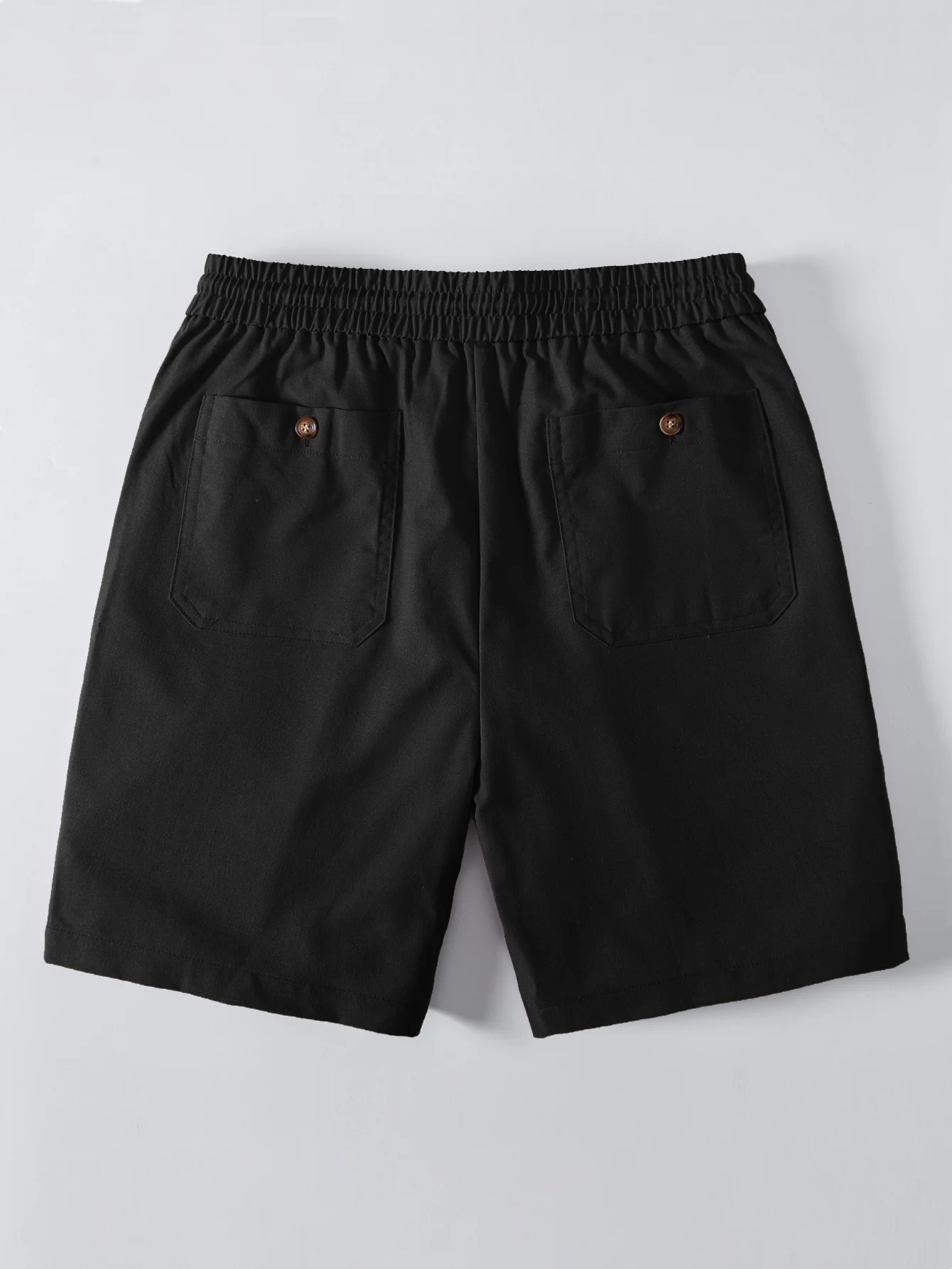 Linen Drawstring Shorts - Image 10