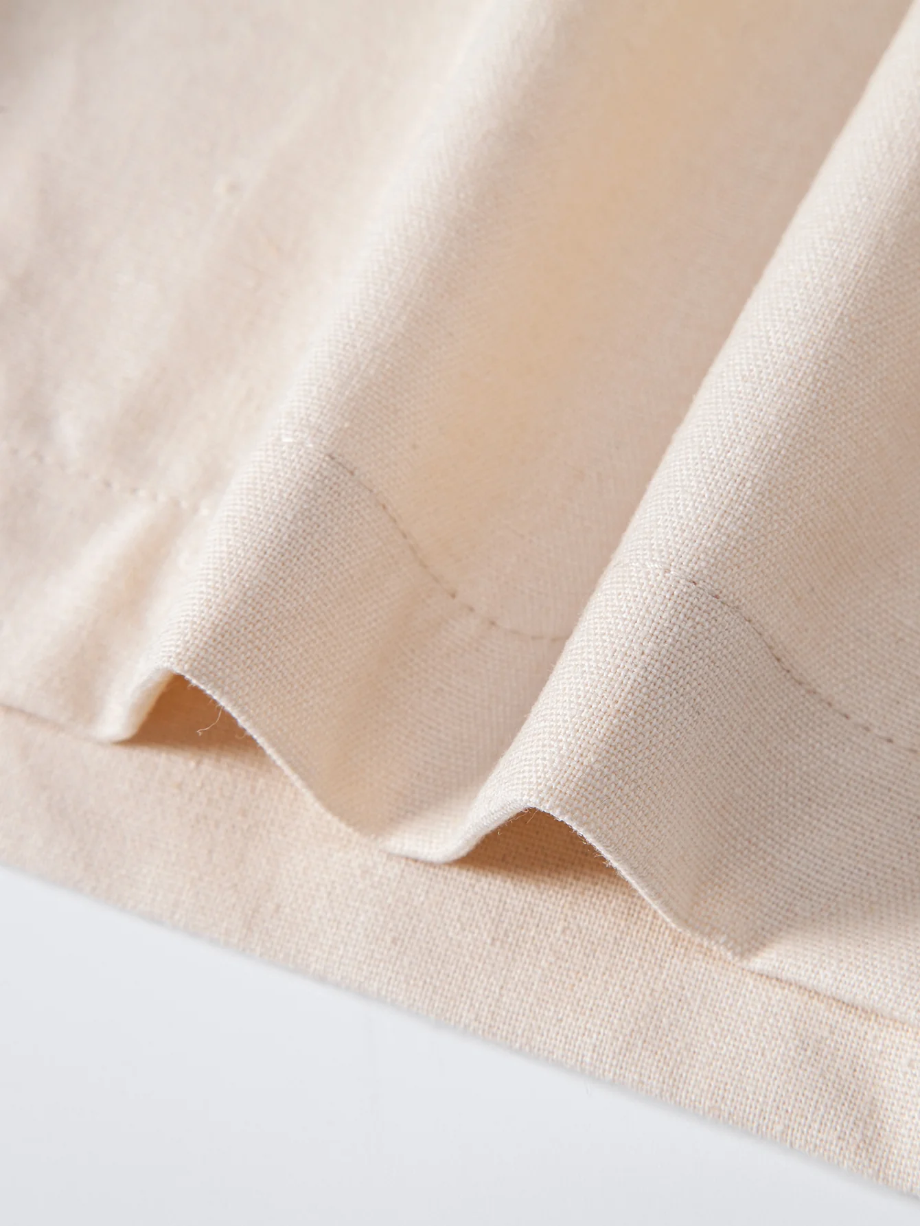 Linen Drawstring Shorts - Image 21