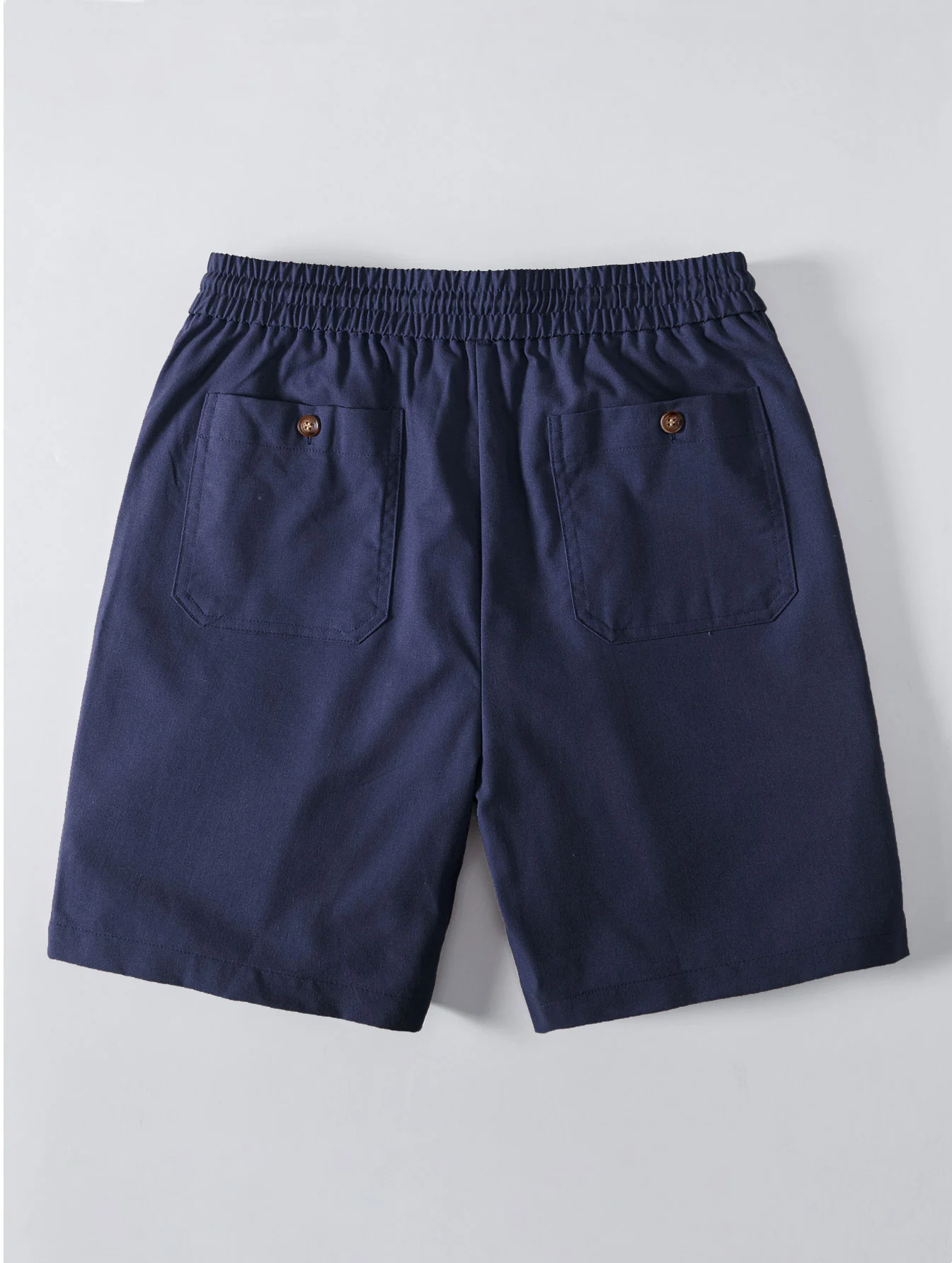 Linen Drawstring Shorts - Image 8