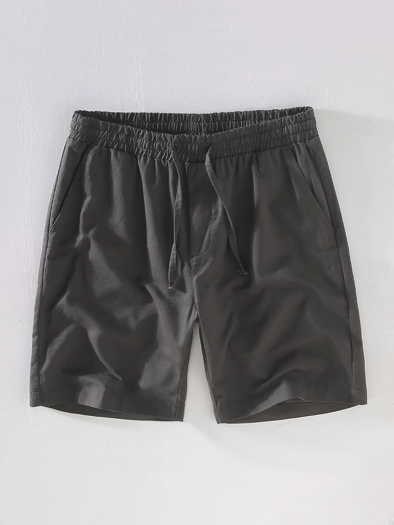 Leinen-Drawstring-Shorts - Image 8