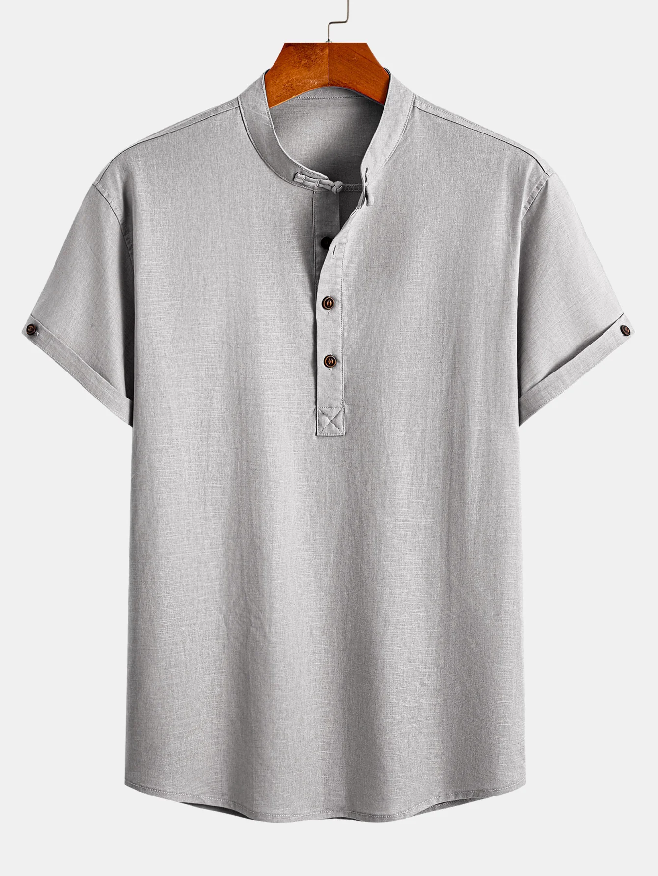 Linen Henry Shirt - Image 17