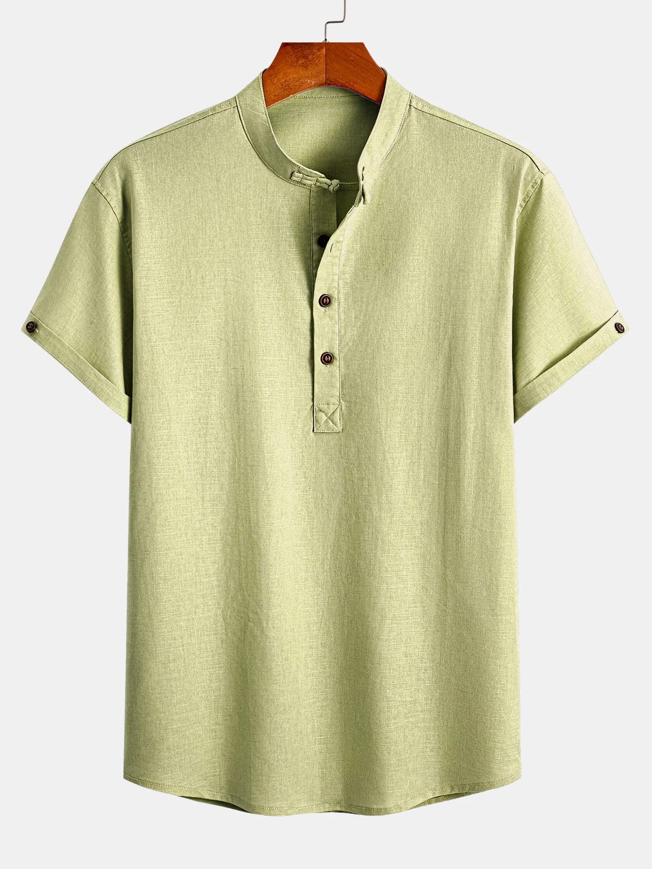 Linen Henry Shirt - Image 19