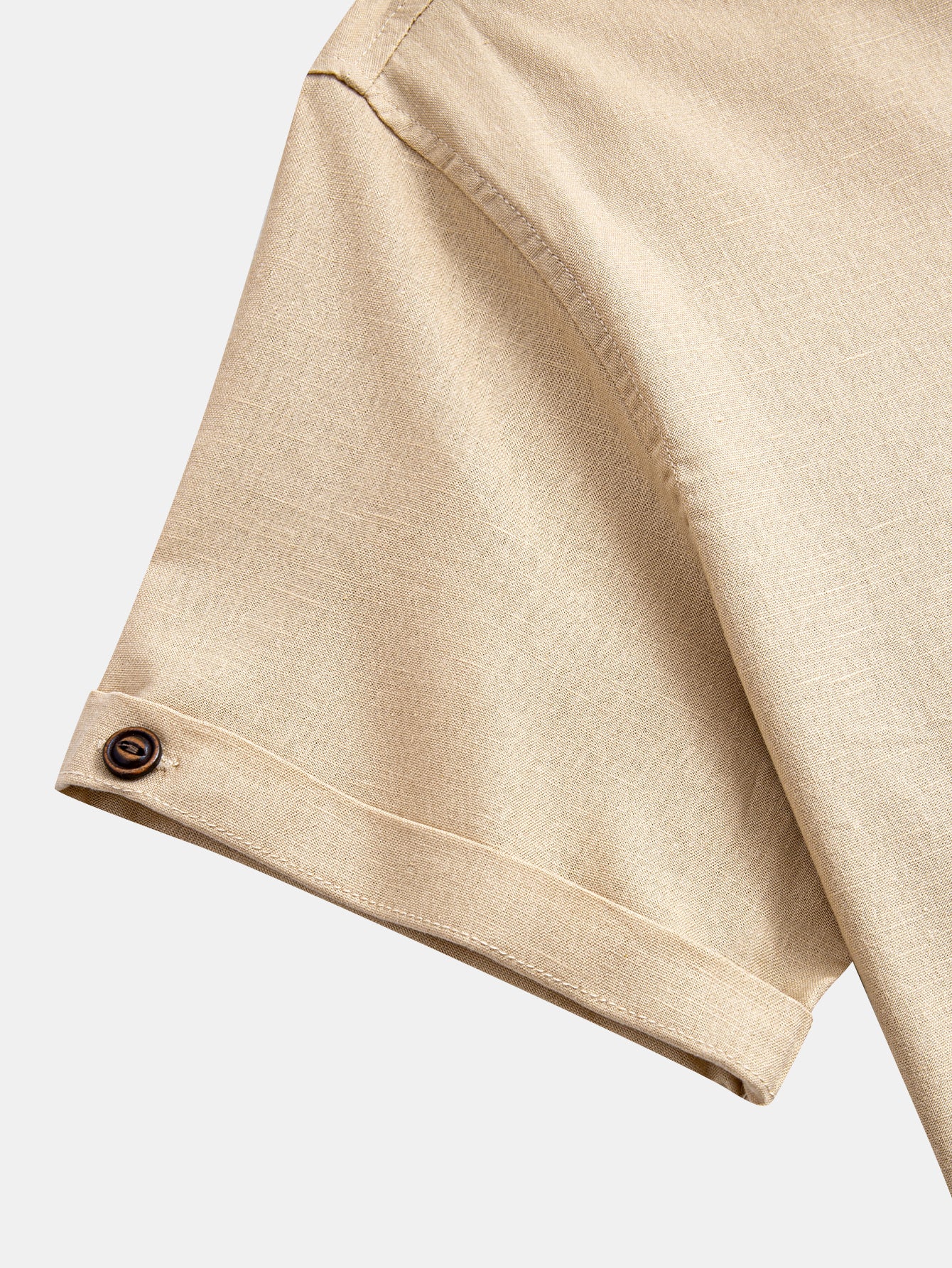 Linen Henry Shirt - Image 3
