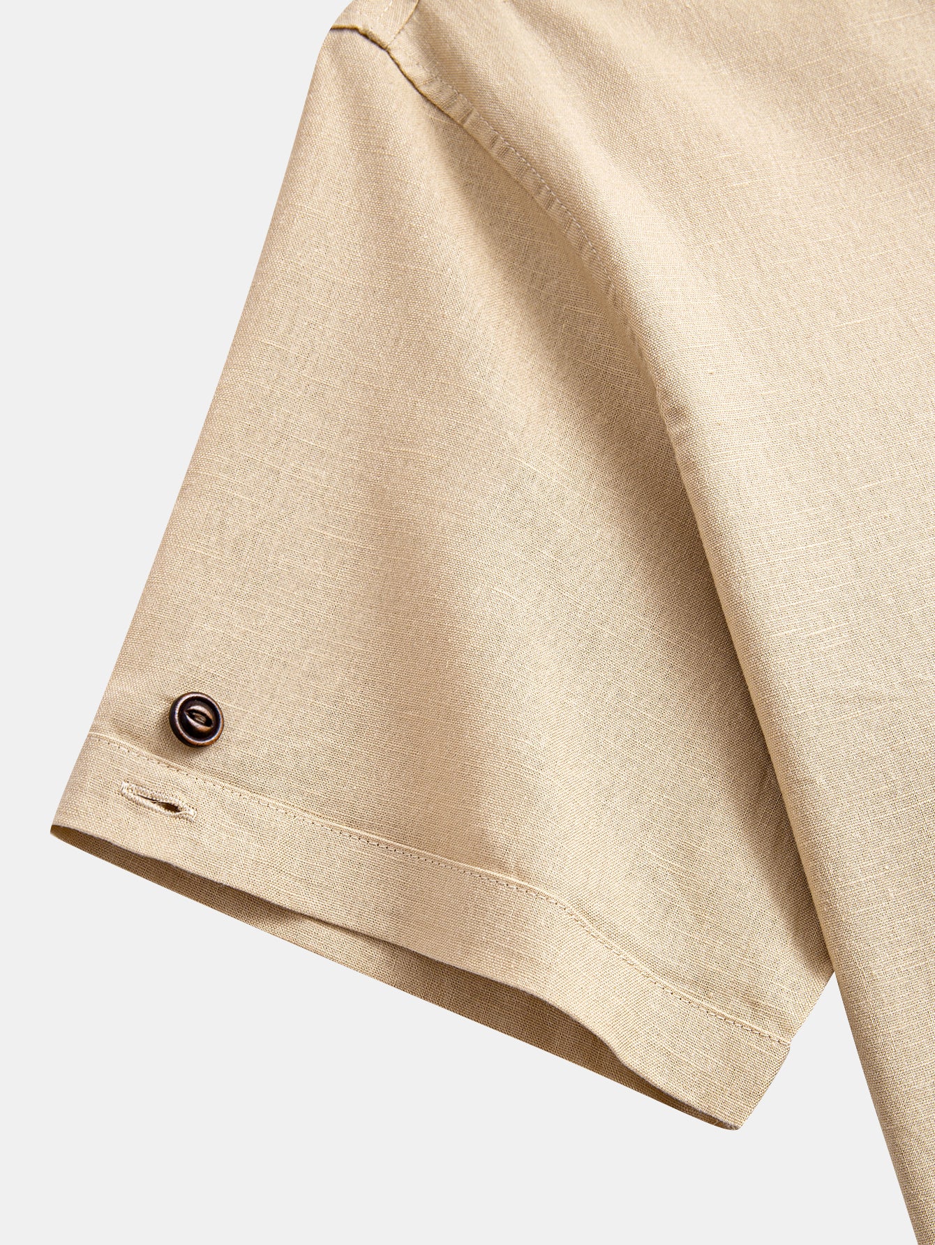 Linen Henry Shirt - Image 4