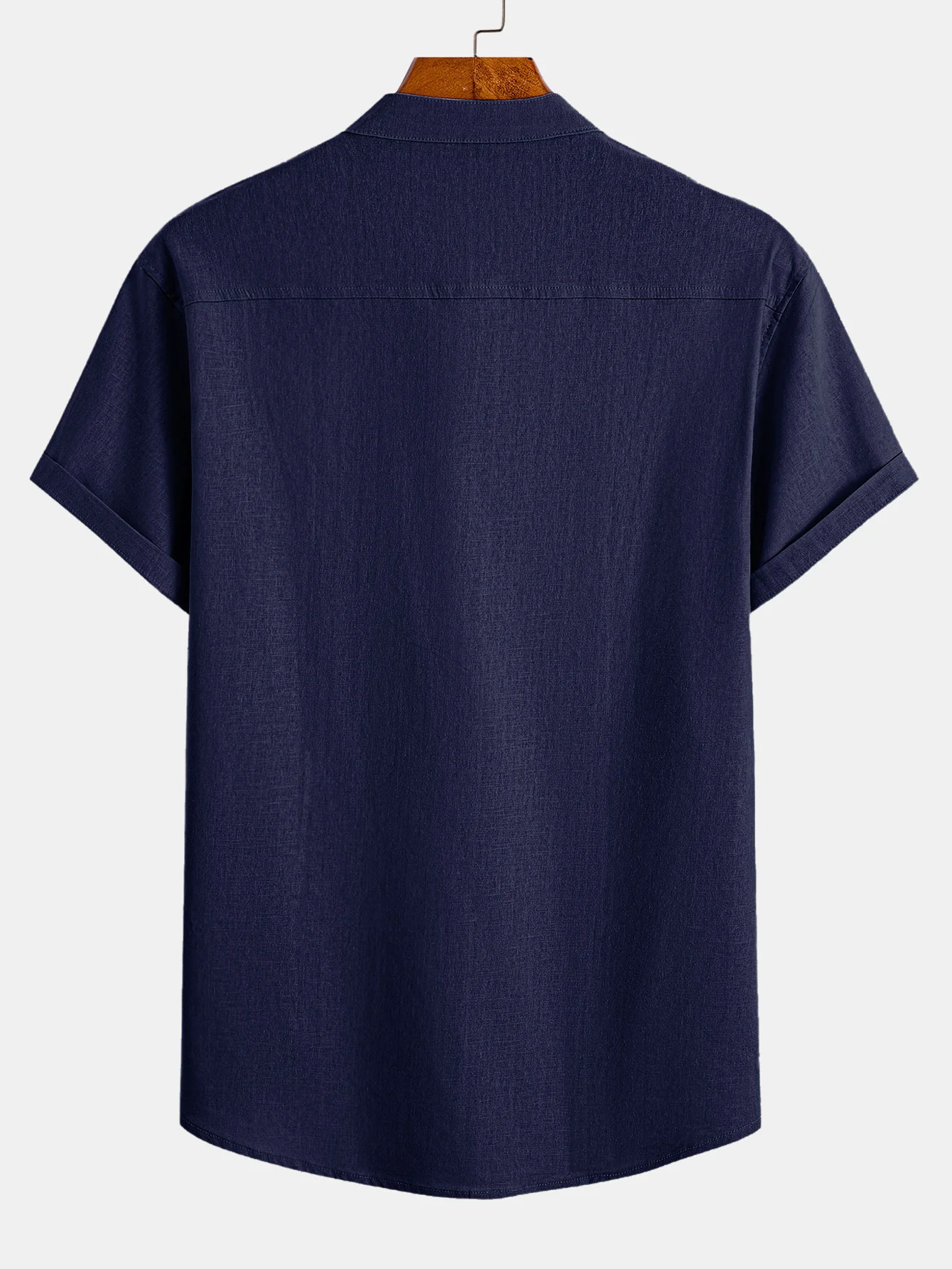 Linen Henry Shirt - Image 8