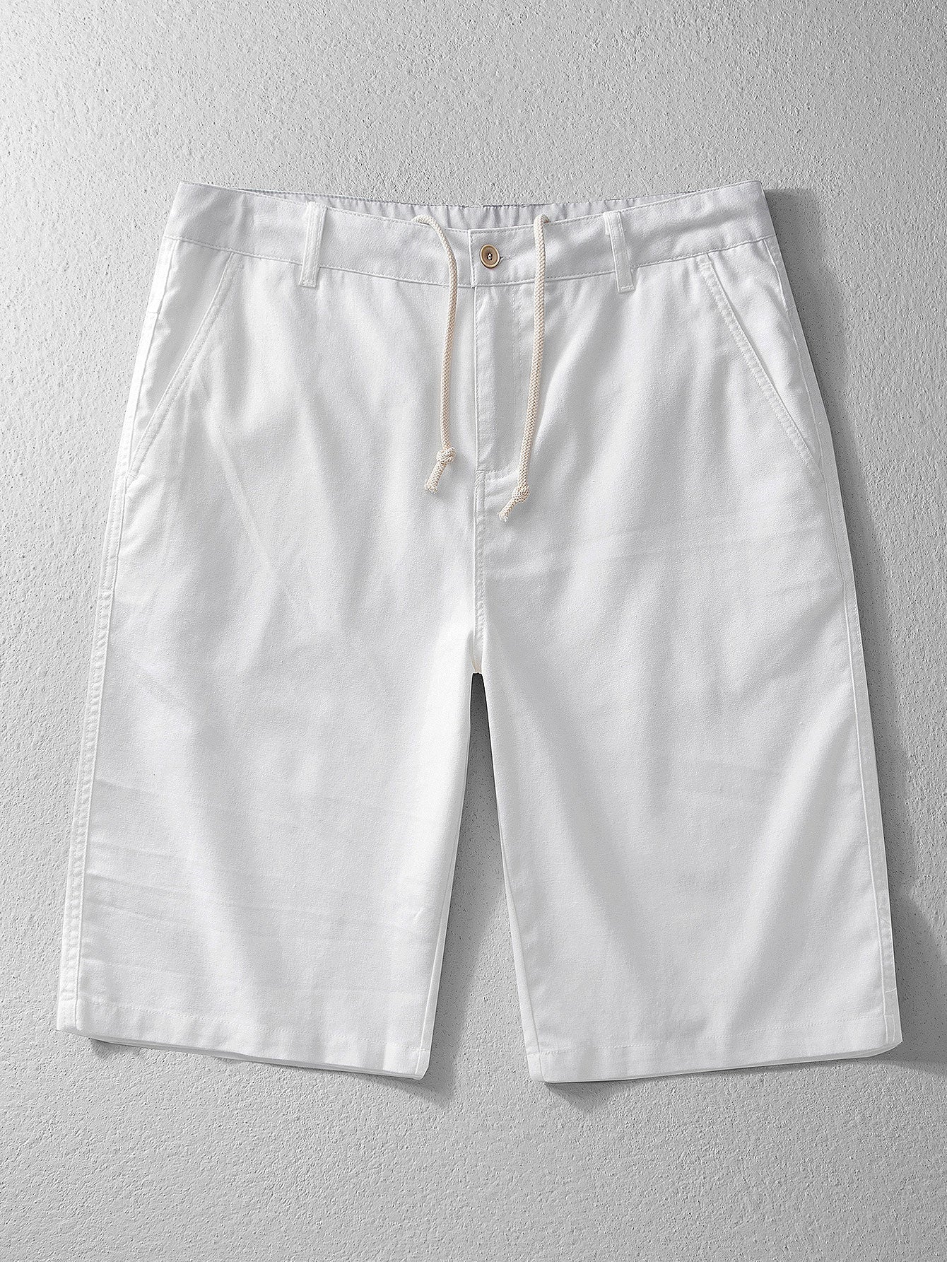 Leinen-Baumwoll-Mix 11" Shorts