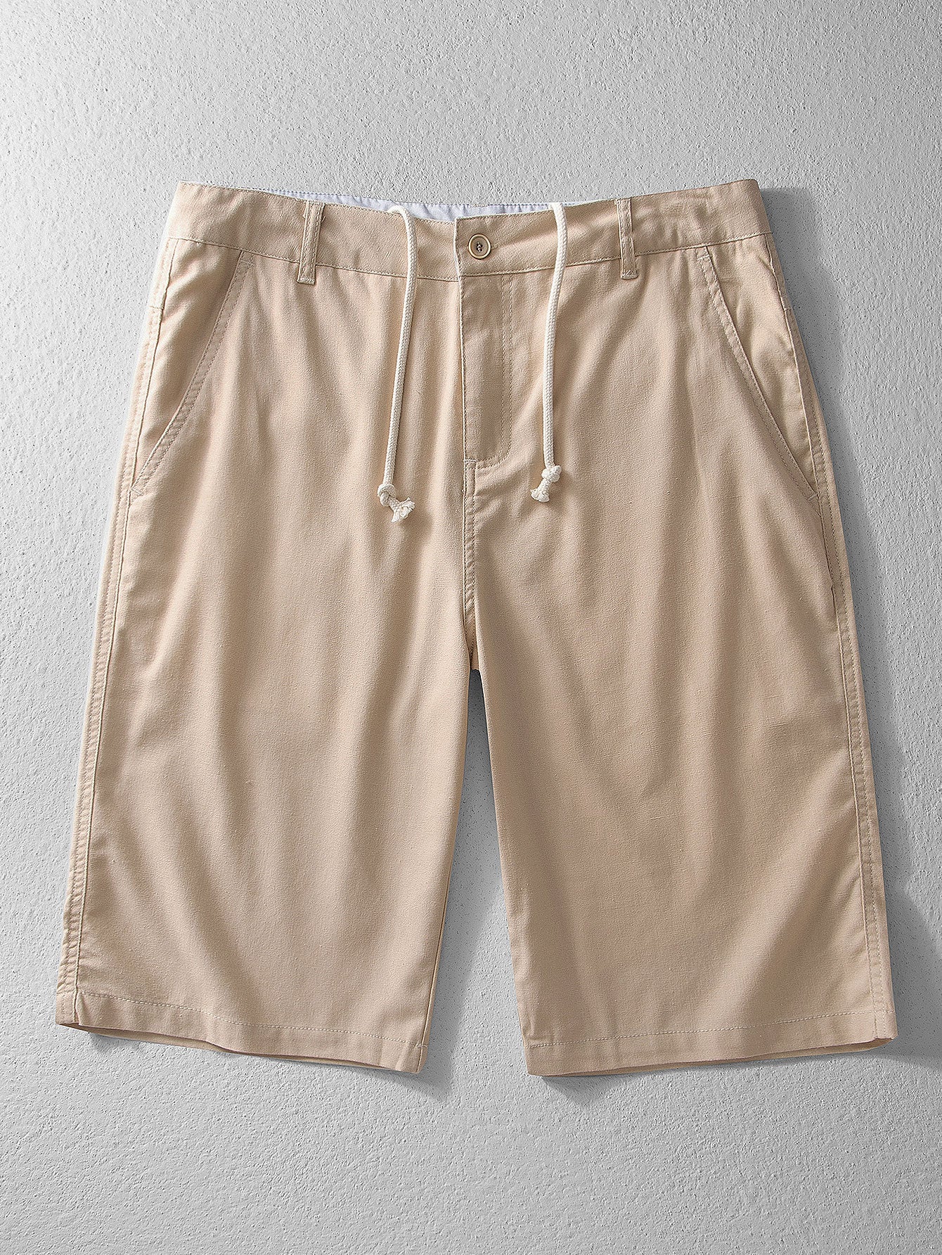 Leinen-Baumwoll-Mix 11" Shorts - Image 3
