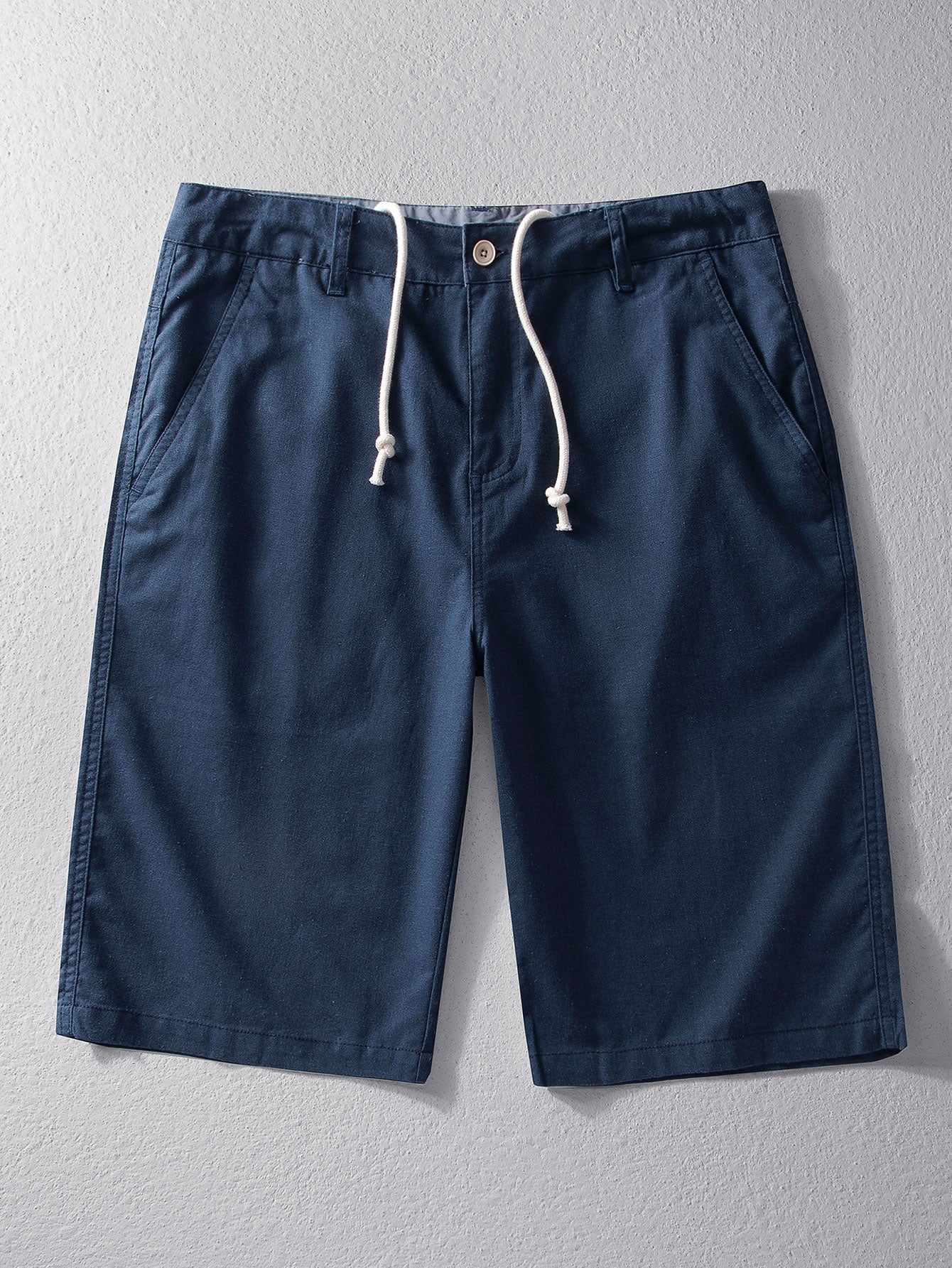 Leinen-Baumwoll-Mix 11" Shorts - Image 4
