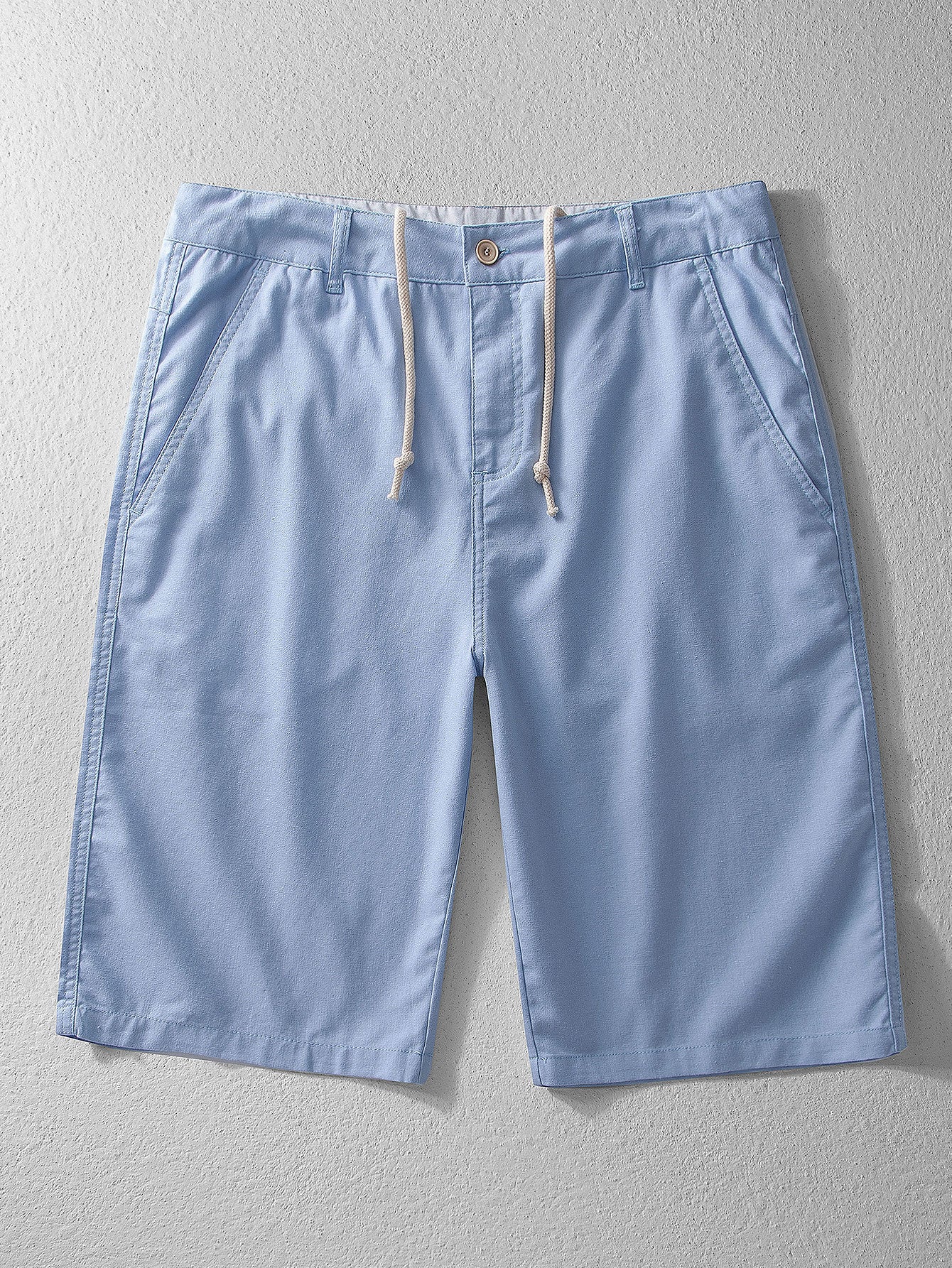 Leinen-Baumwoll-Mix 11" Shorts - Image 5