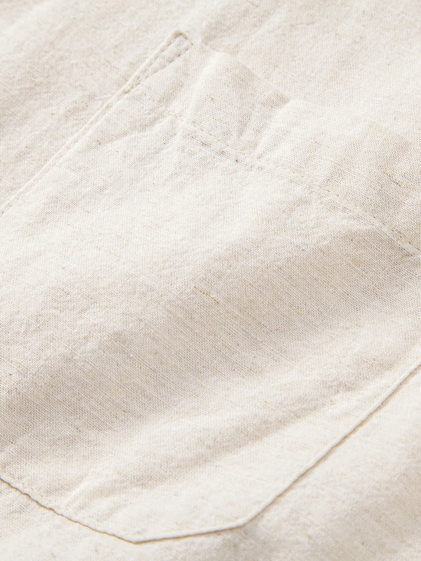 Leinen-Taschenhemd mit Knöpfen - Image 10