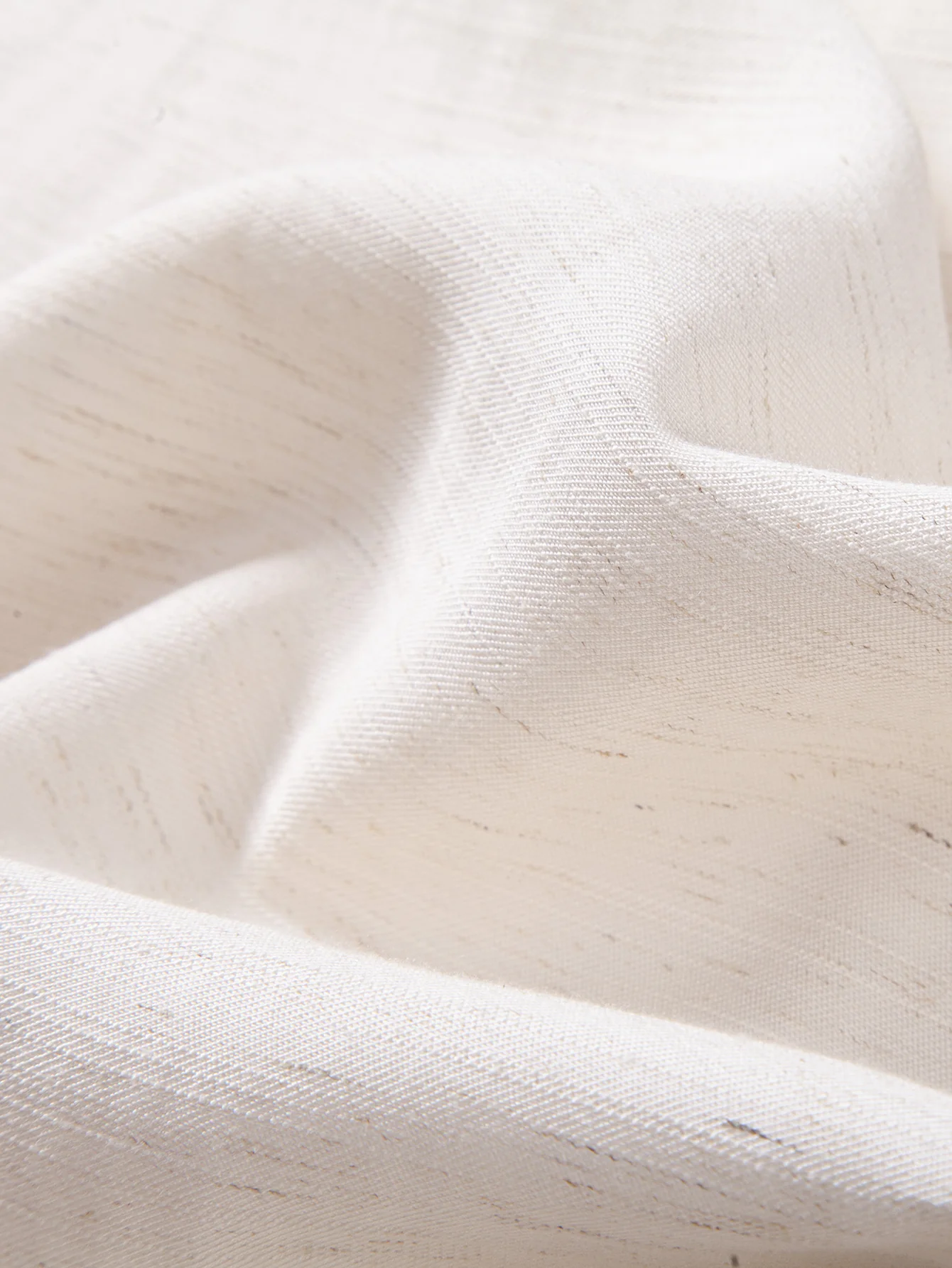 Linen Rayon Blend Button Up Shirt - Image 6