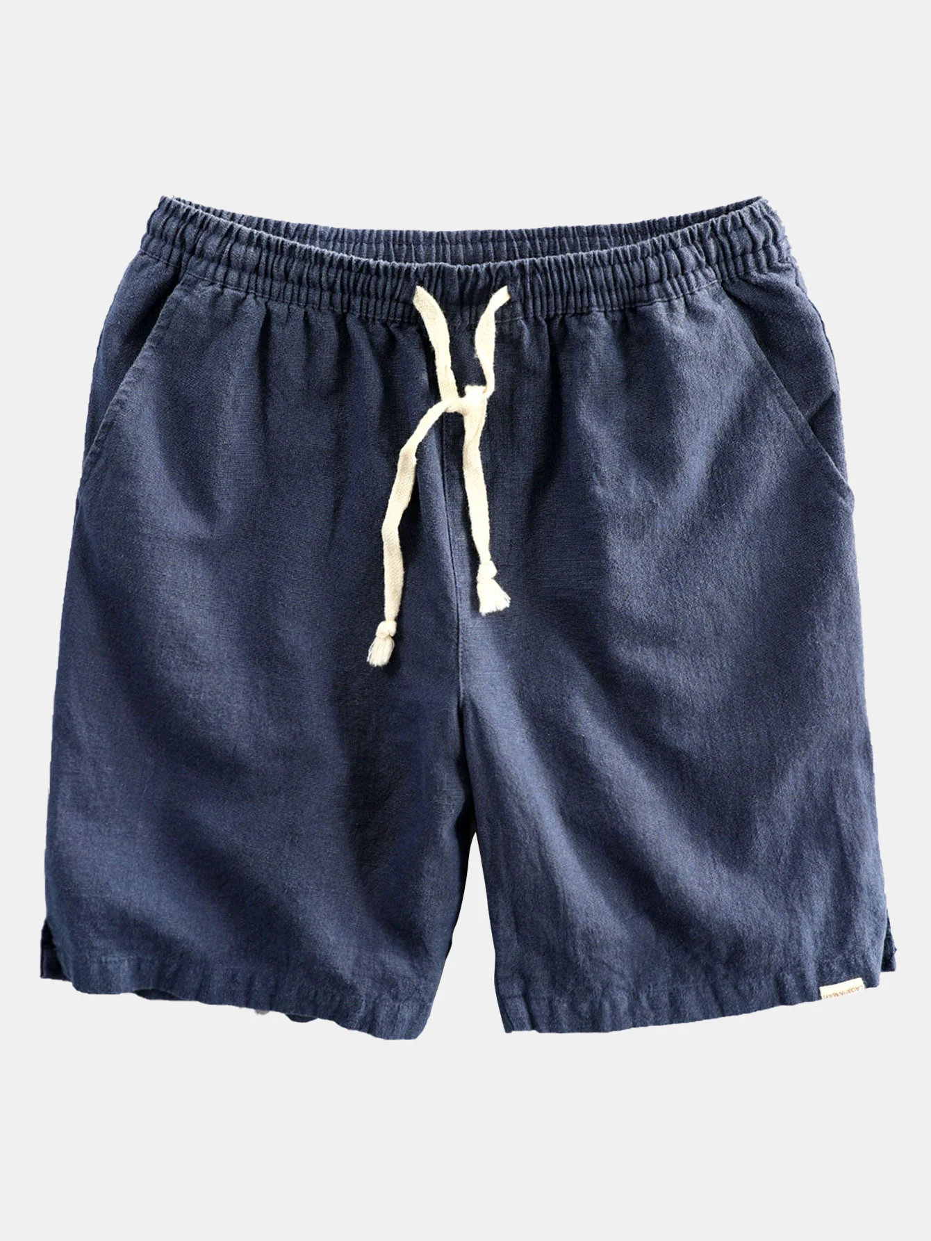 Leinen-Rayon-Mischung Knopf-Down-Hemd & Leinen-Baumwoll-Mischung Kordelzug-Shorts - Image 17