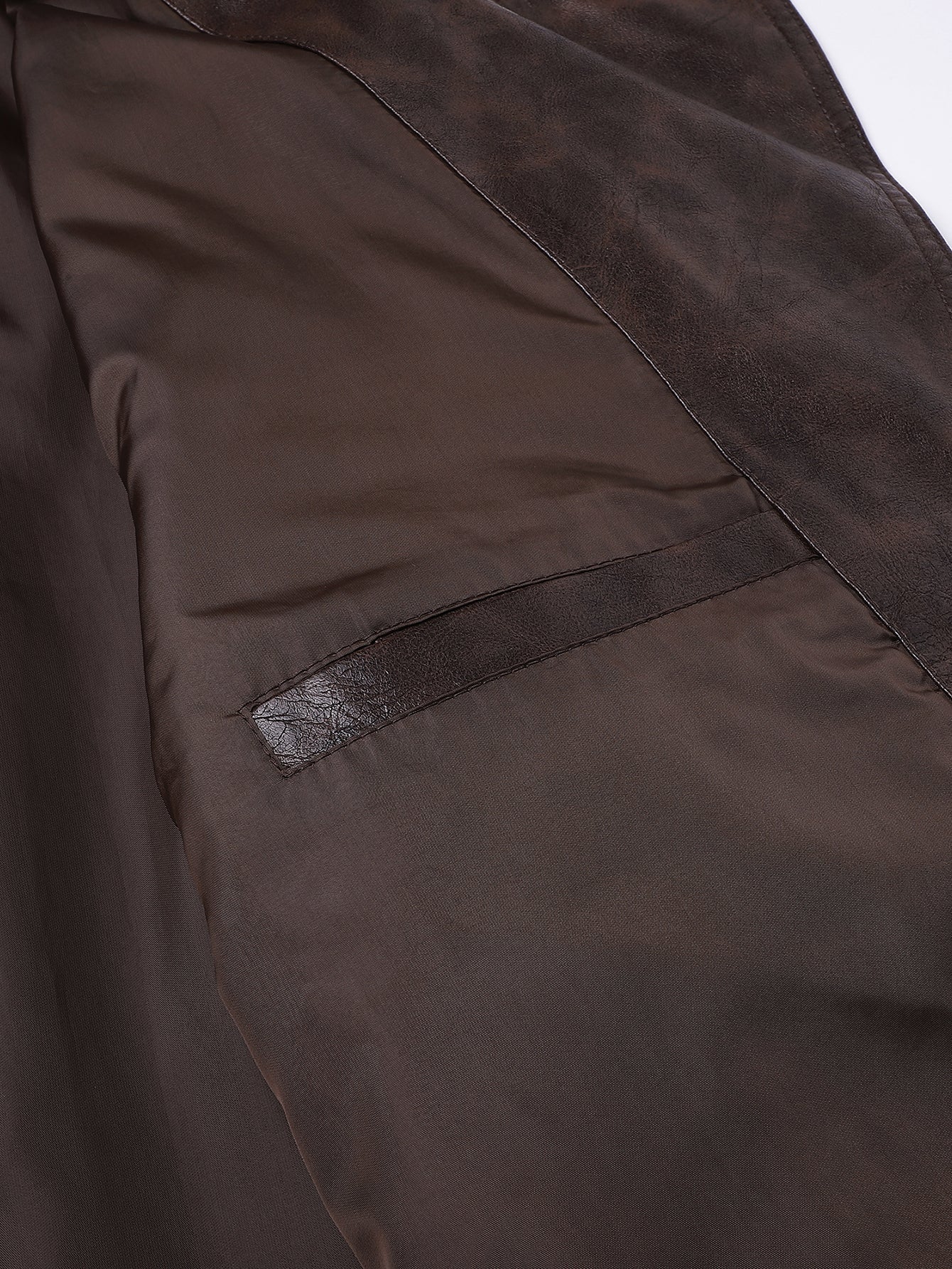 Lang geschnittener Trenchcoat aus PU-Leder - Image 13