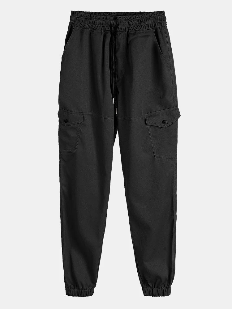 Langer, strukturierter Kapuzenpullover & Chino Cargo Jogginghosen - Image 18