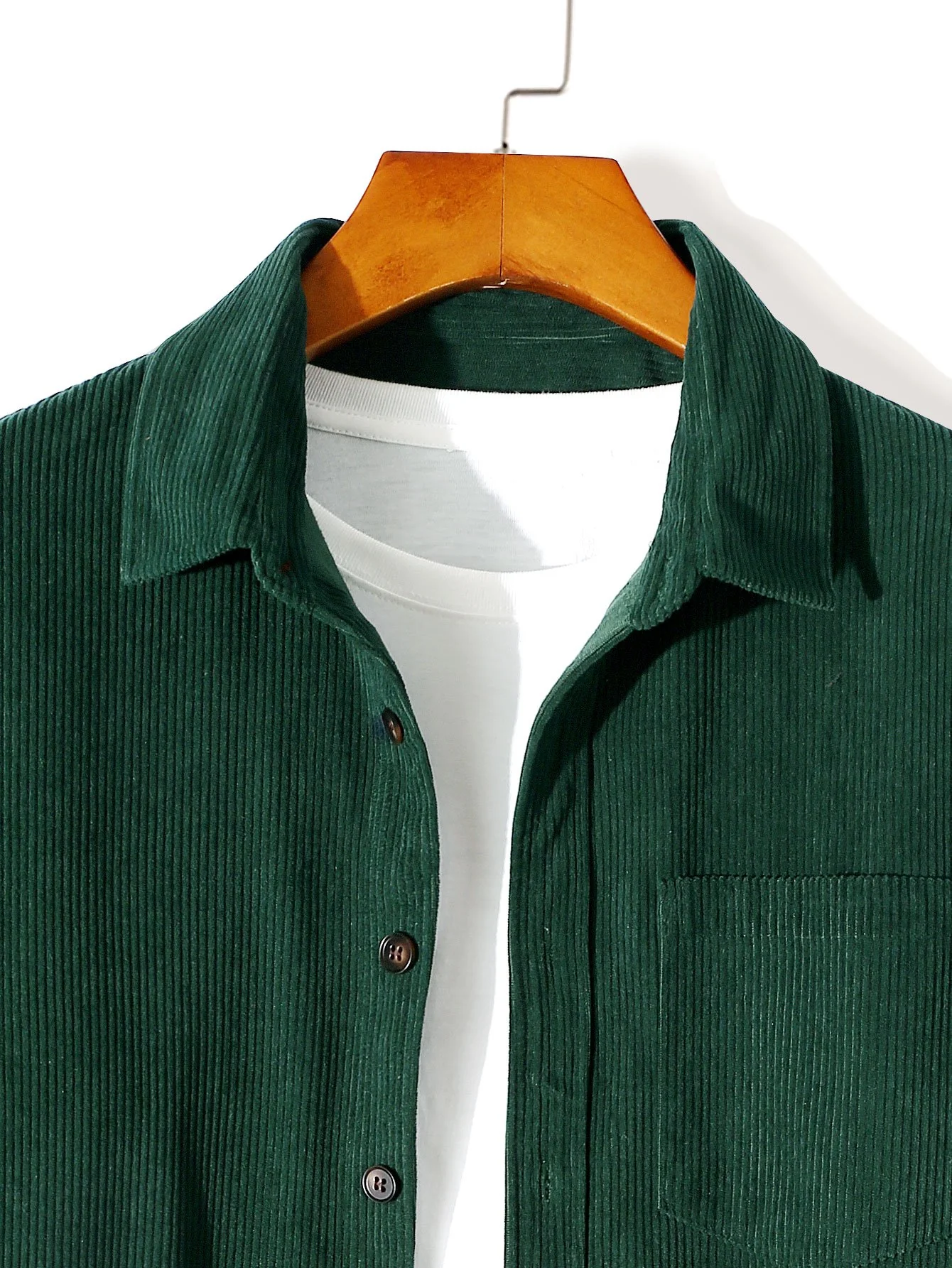 Langarmhemd aus Cord - Image 3