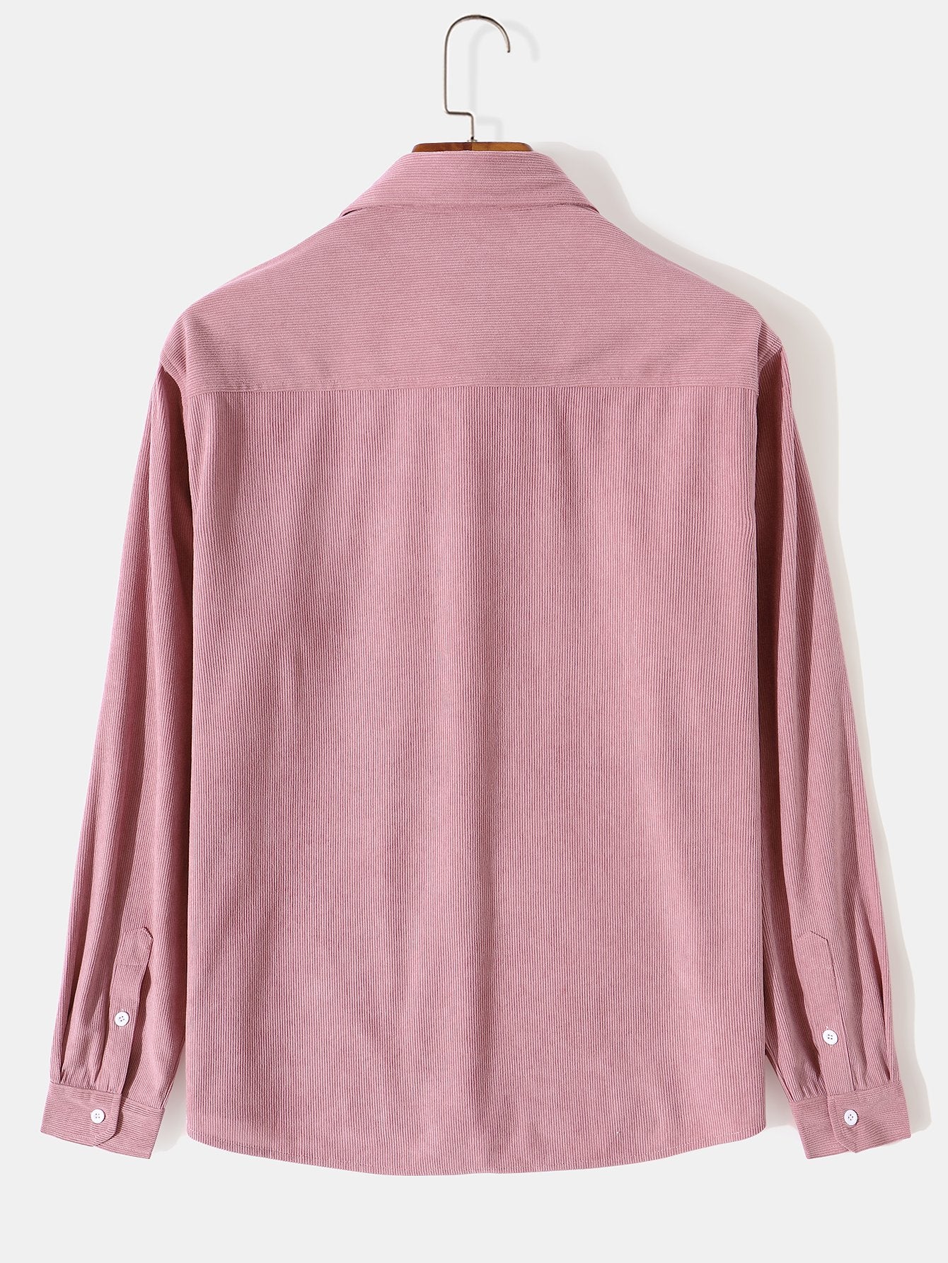 Langarm-Flap-Pocket-Cordhemd - Image 2