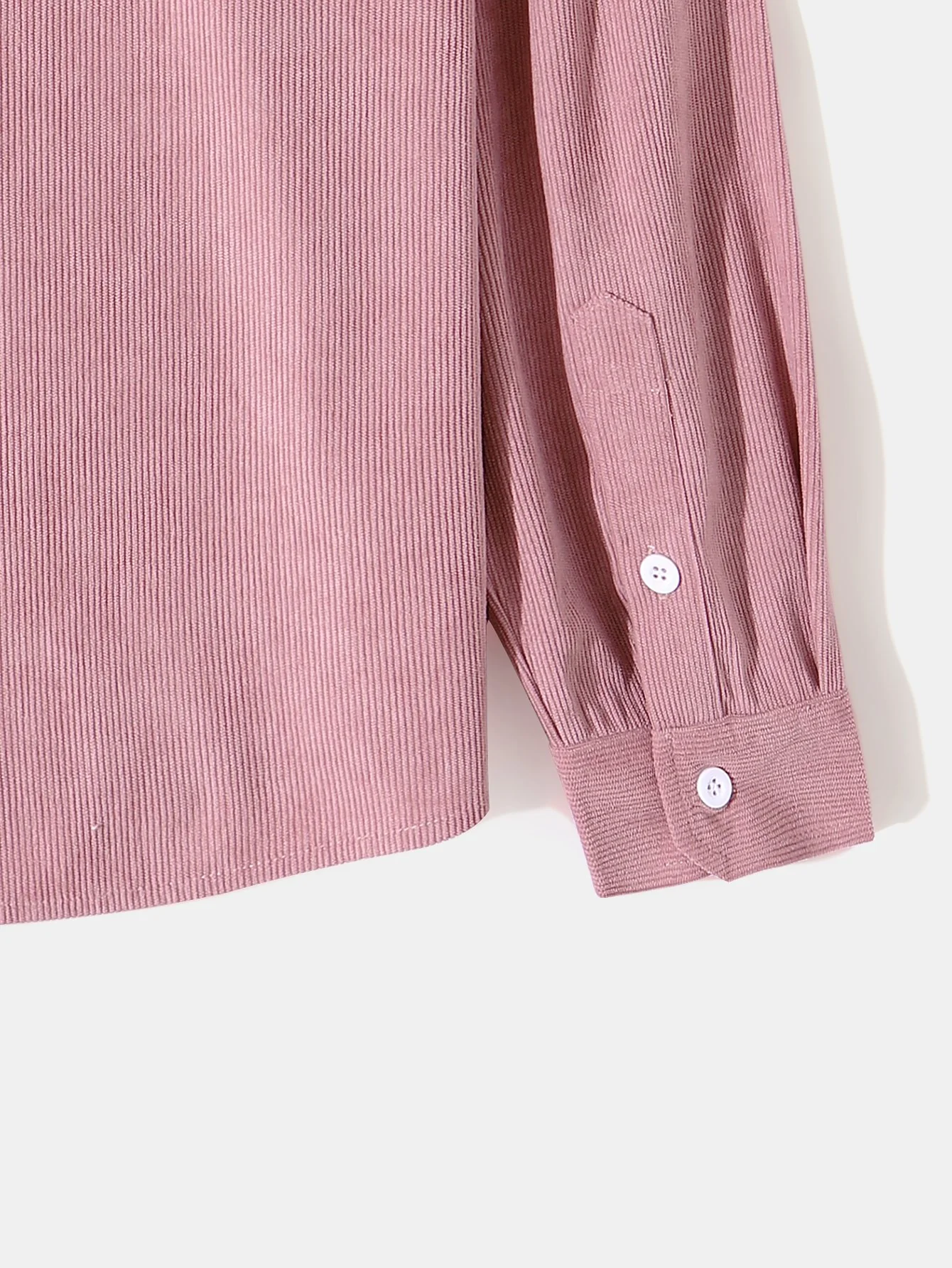 Langarm-Flap-Pocket-Cordhemd - Image 6
