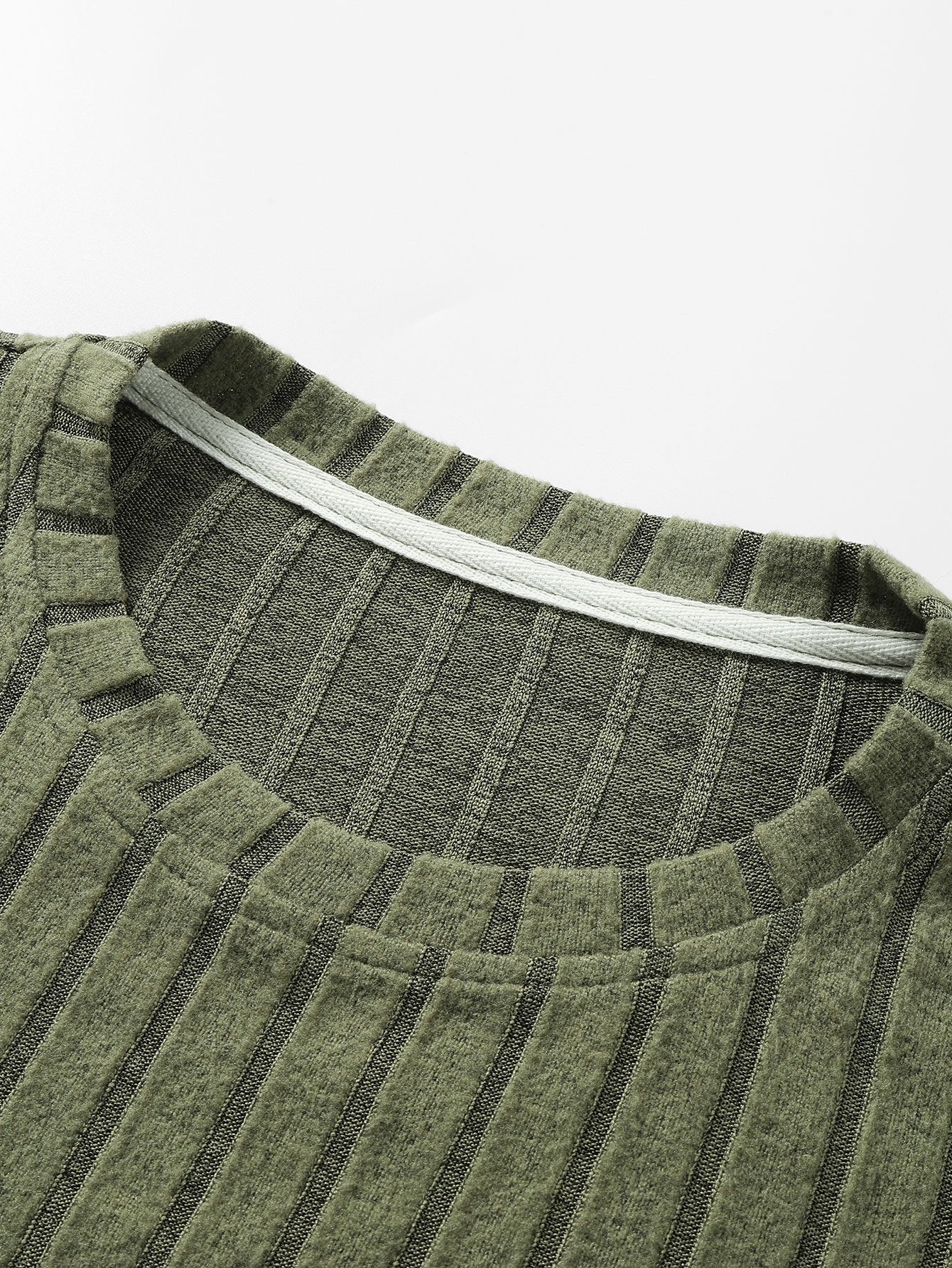 Langarmstrick-Ripp-T-Shirt - Image 5