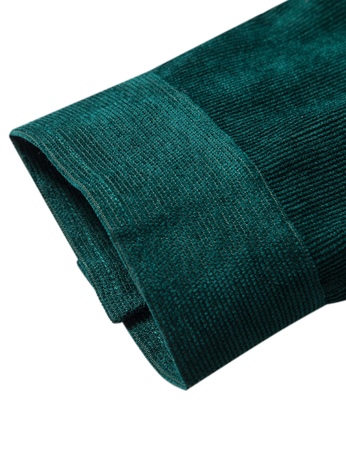 Langarm Karo Corduroy Patchwork Hemd - Image 7