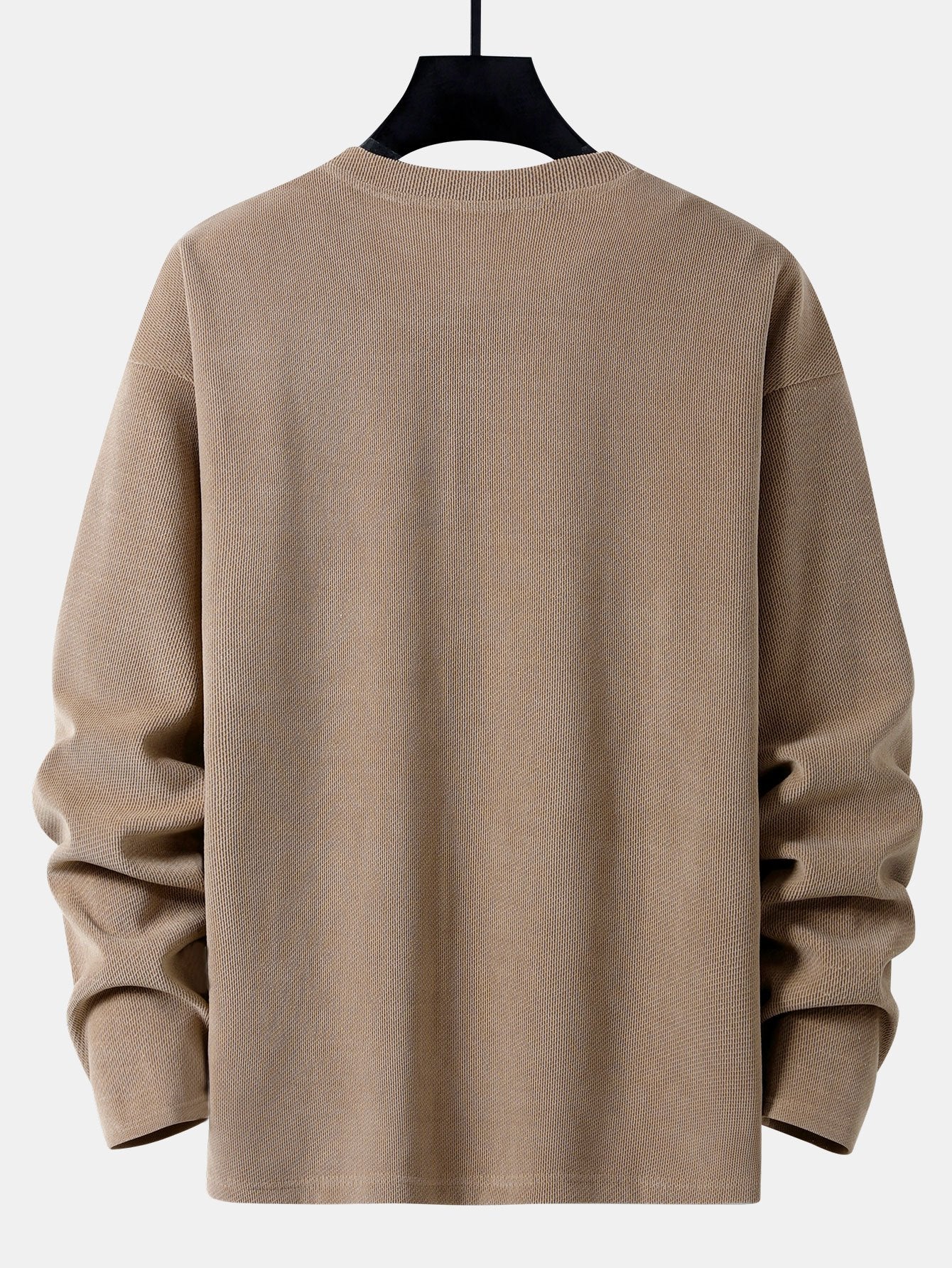 Langarm Relaxed Fit Corduroy T-Shirt - Image 2