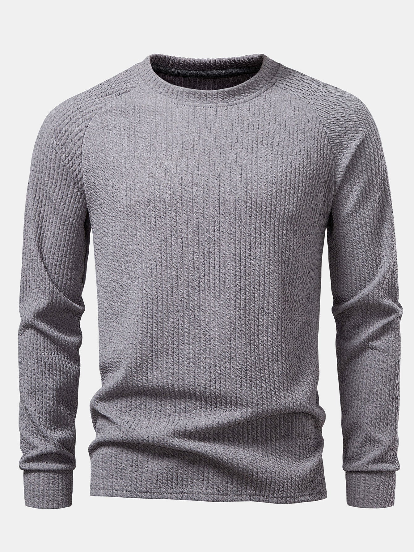 Langärmeliges geripptes T-Shirt - Image 7