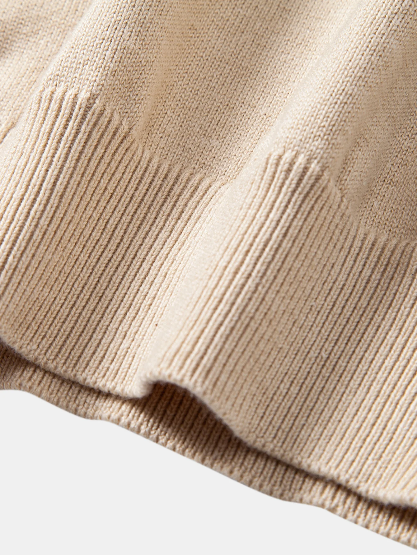 Langarm gestreiftes Strick-Poloshirt - Image 11
