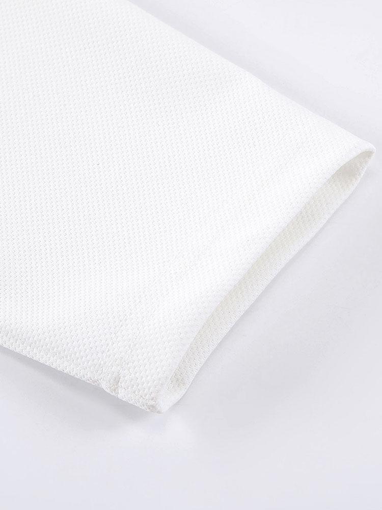 Langarmstrick-T-Shirt mit gewelltem Saum - Image 10