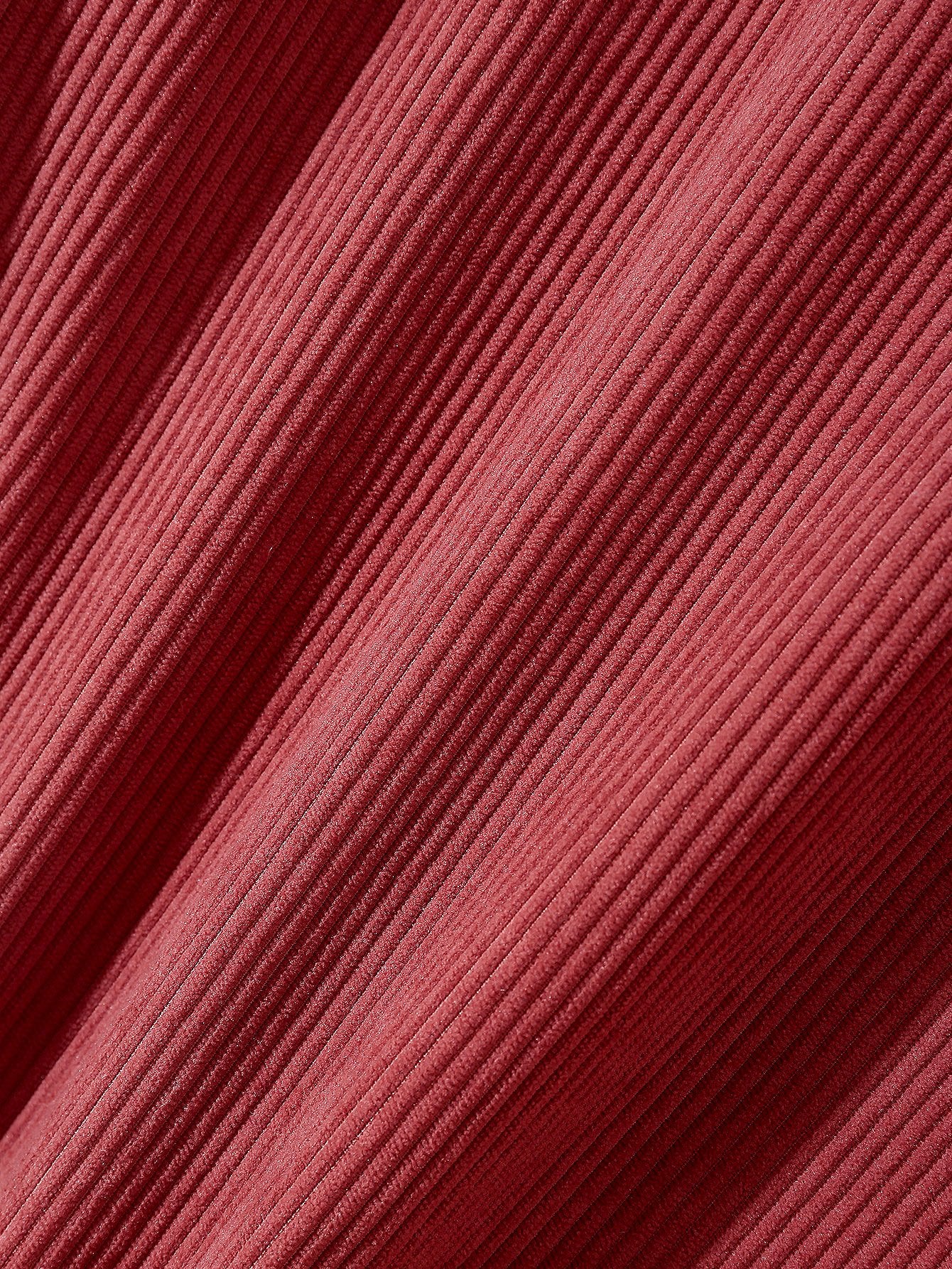 Langarm-Zweifarbige Corduroy-Übershirt - Image 5