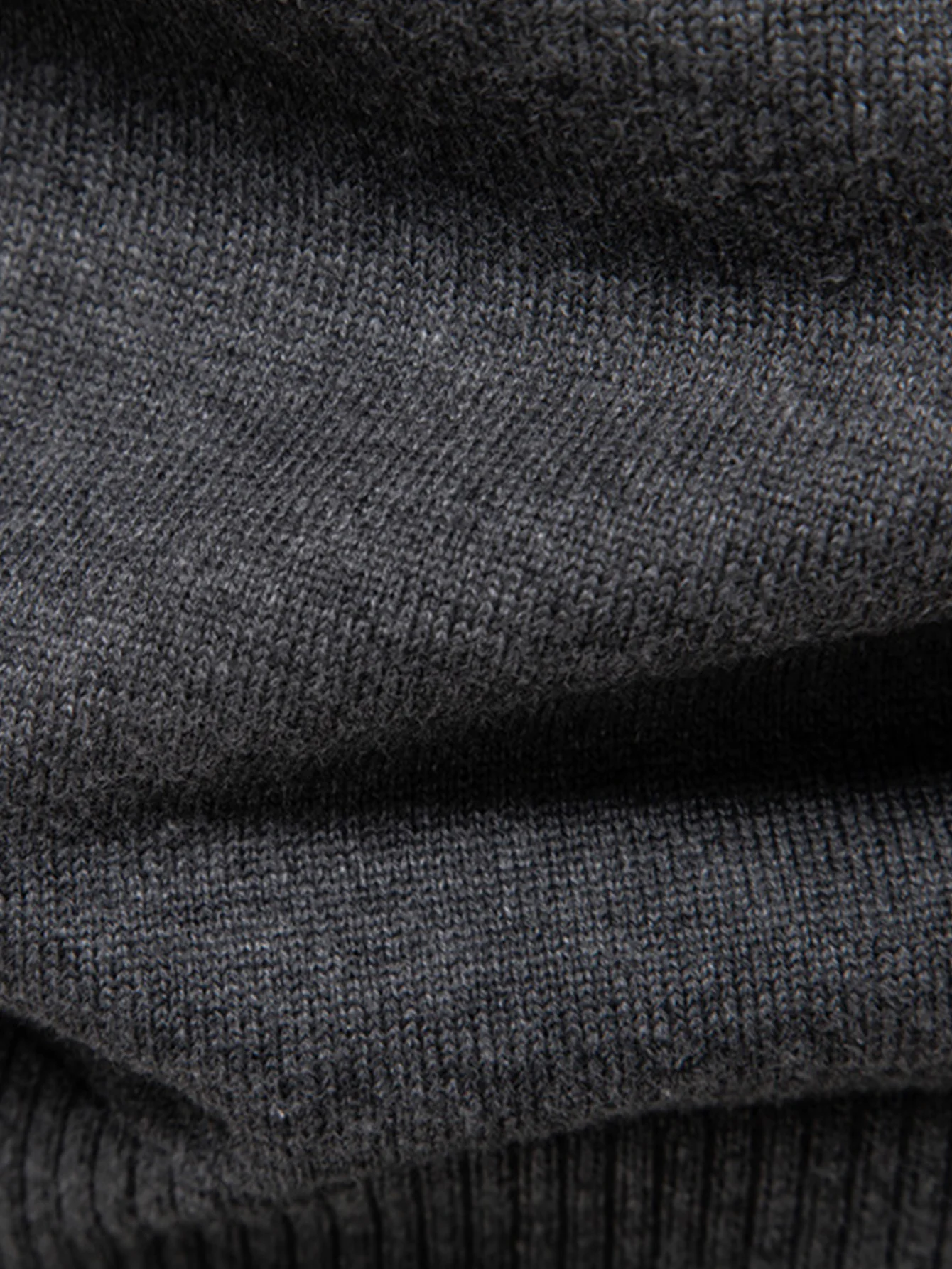 Langarm V-Ausschnitt Pullover - Image 17