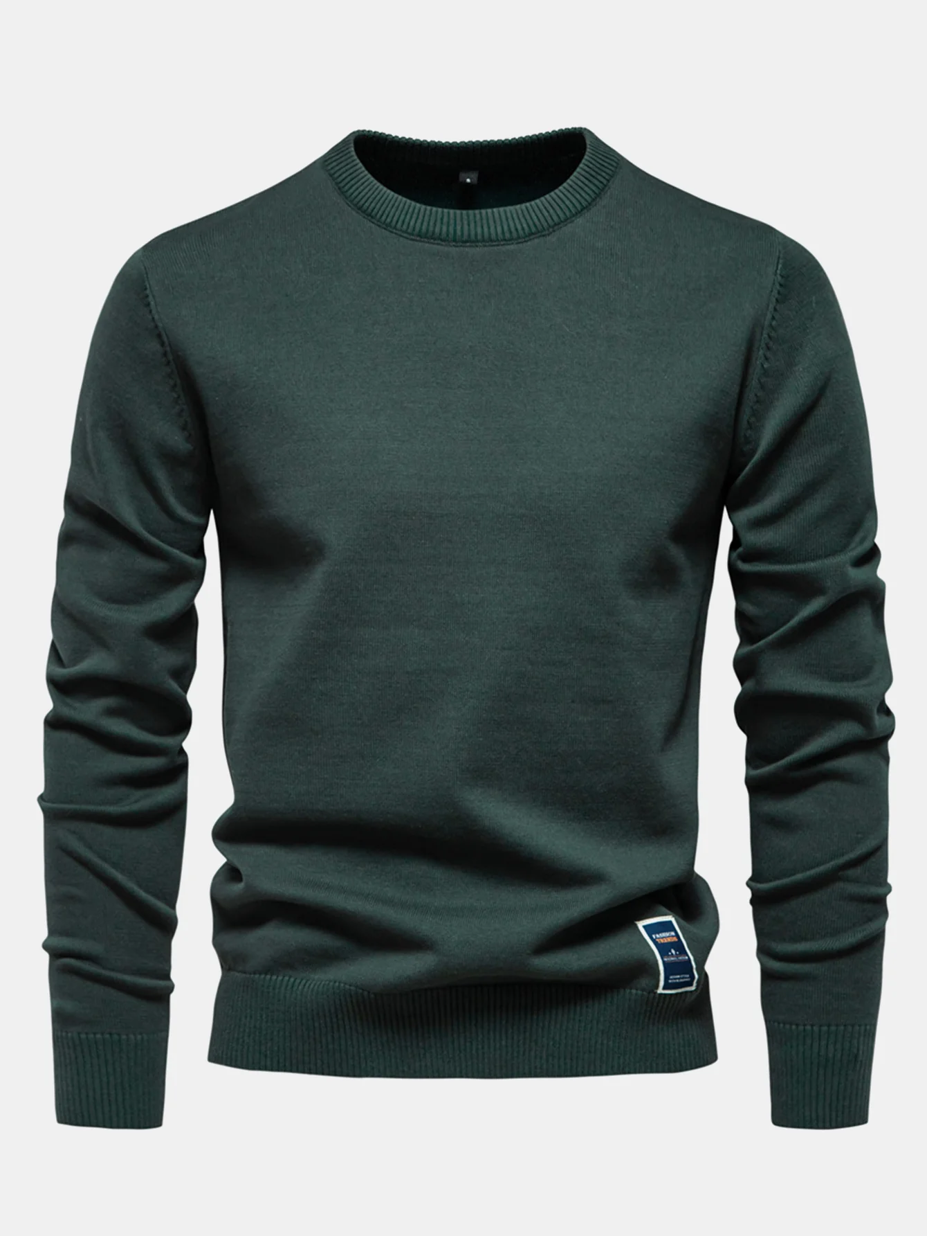 Pullover mit Rundhalsausschnitt und langen Ärmeln